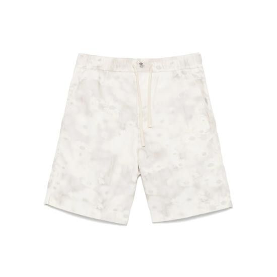 Maison Kitsune MAISON KITSUNE Men Shorts OM01410WW9051 SMPRI WHITE Size US 33 - 1 Thumbnail