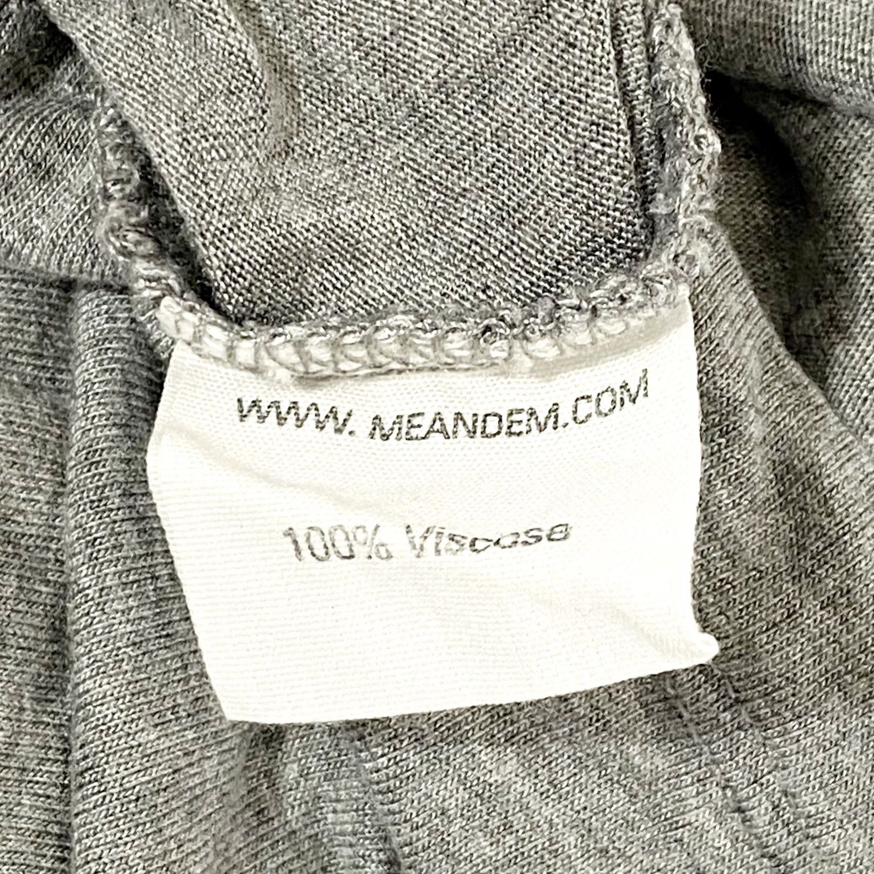 Vintage Me & Em Top Size S Grey Long Sleeve Ruched Side Women’s Pre Loved Pullover Size S / US 4 / IT 40 - 6 Thumbnail
