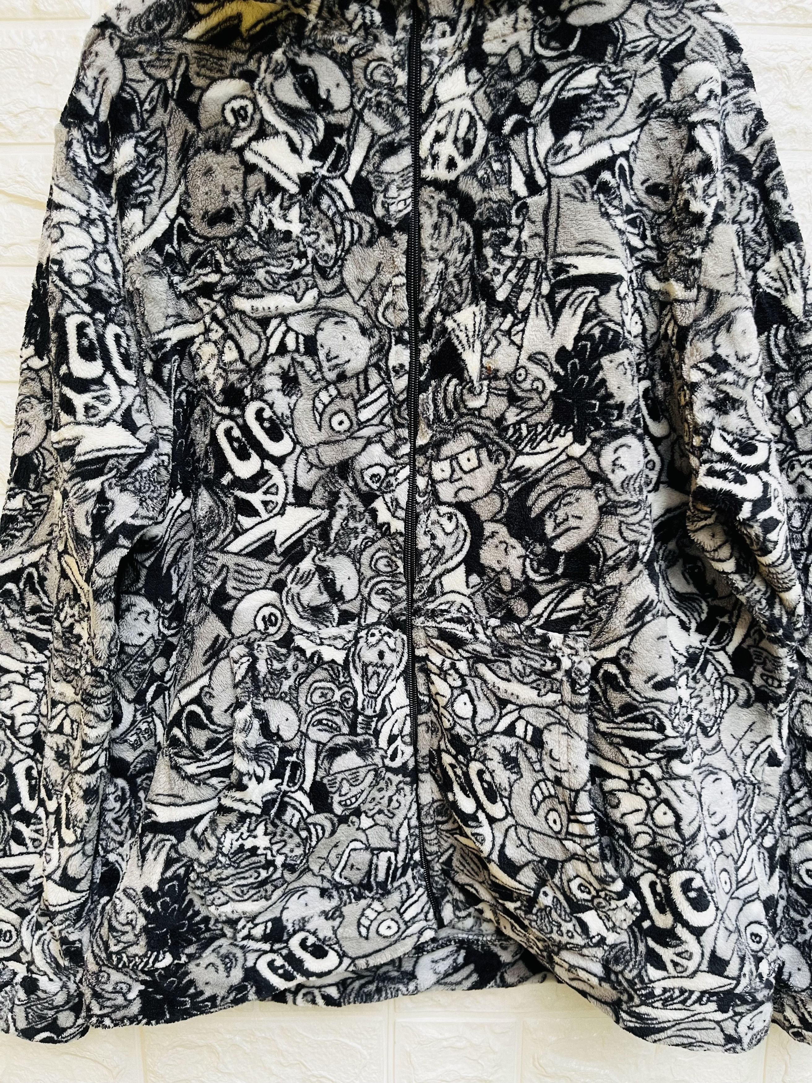 Japanese Brand × Vintage Vintage Monogram Cartoon Hip Hop Designer Fashion Size US L / EU 52-54 / 3 - 4 Thumbnail
