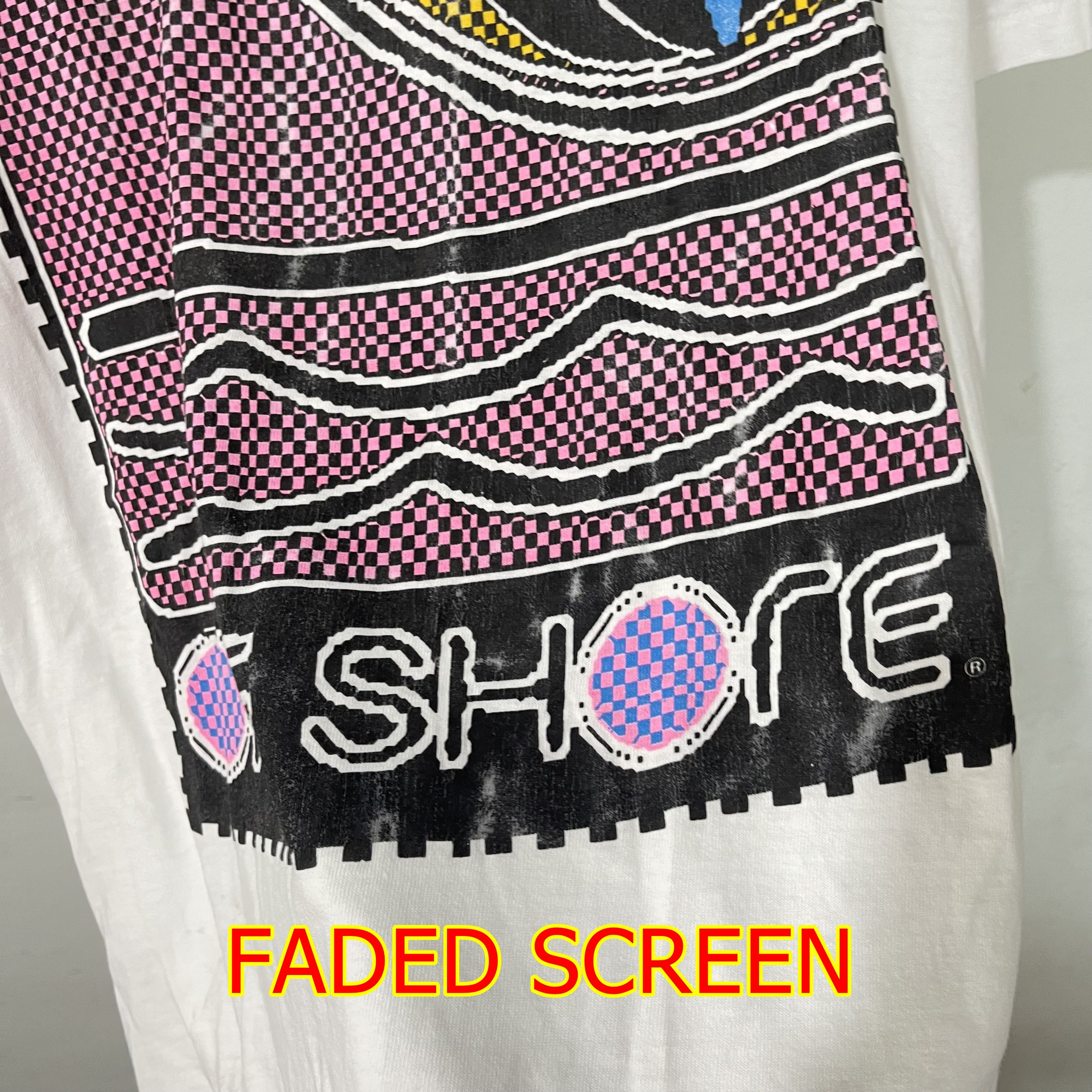 Vintage Vintage 90s Off Shore Surf T-Shirt Size US L / EU 52-54 / 3 - 3 Thumbnail