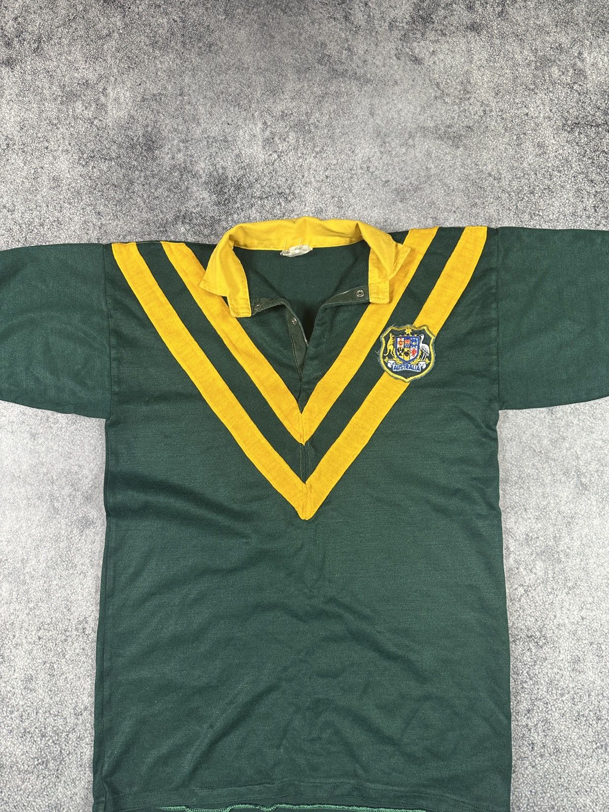 Vintage Vintage 90s Australia Rugby Jersey Very Rare Sportswear L Size US L / EU 52-54 / 3 - 3 Thumbnail
