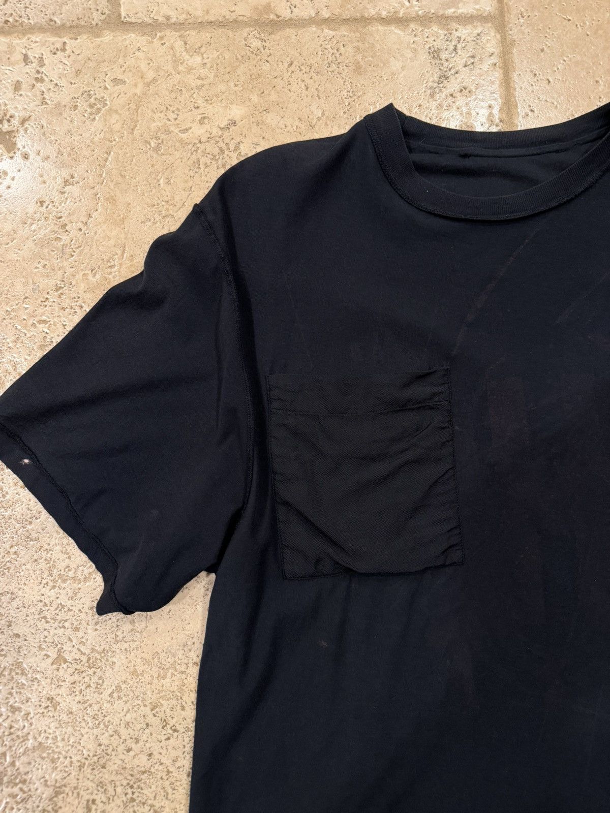 Haider Ackermann Haider Ackermann Oversize HA Black Reversible Pocket T-Shirt Size US S / EU 44-46 / 1 - 19 Thumbnail