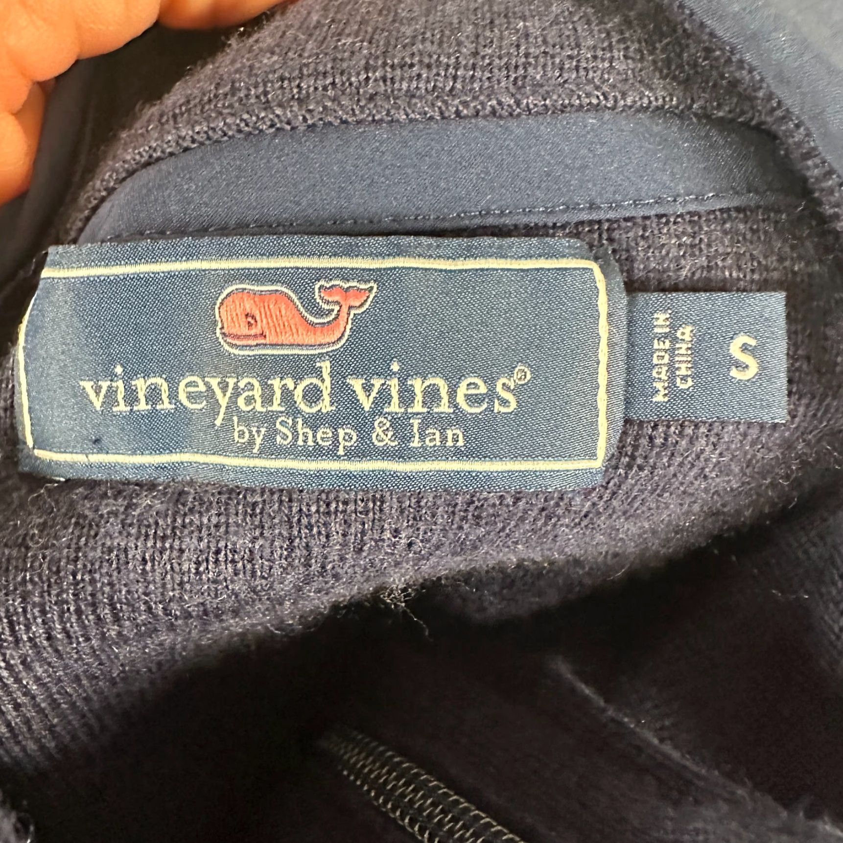 Vineyard Vines Vineyard Vines 1/4 Zip Sweater Mens S Blue Wind Pullover Merino Wool Blend Golf Size US S / EU 44-46 / 1 - 3 Thumbnail