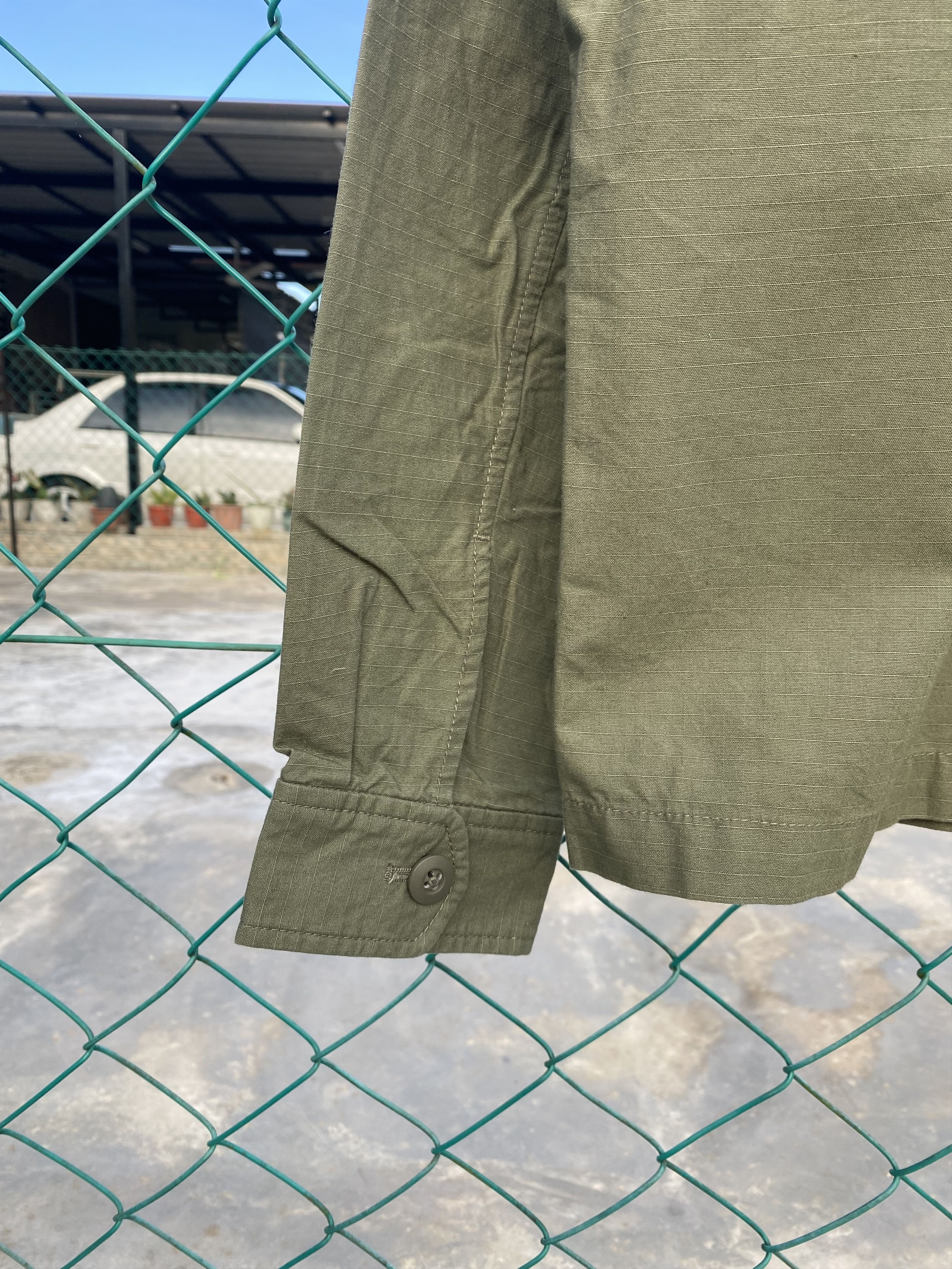 Japanese Brand Uniqlo military long sleeve shirts Size M / US 6-8 / IT 42-44 - 5 Thumbnail