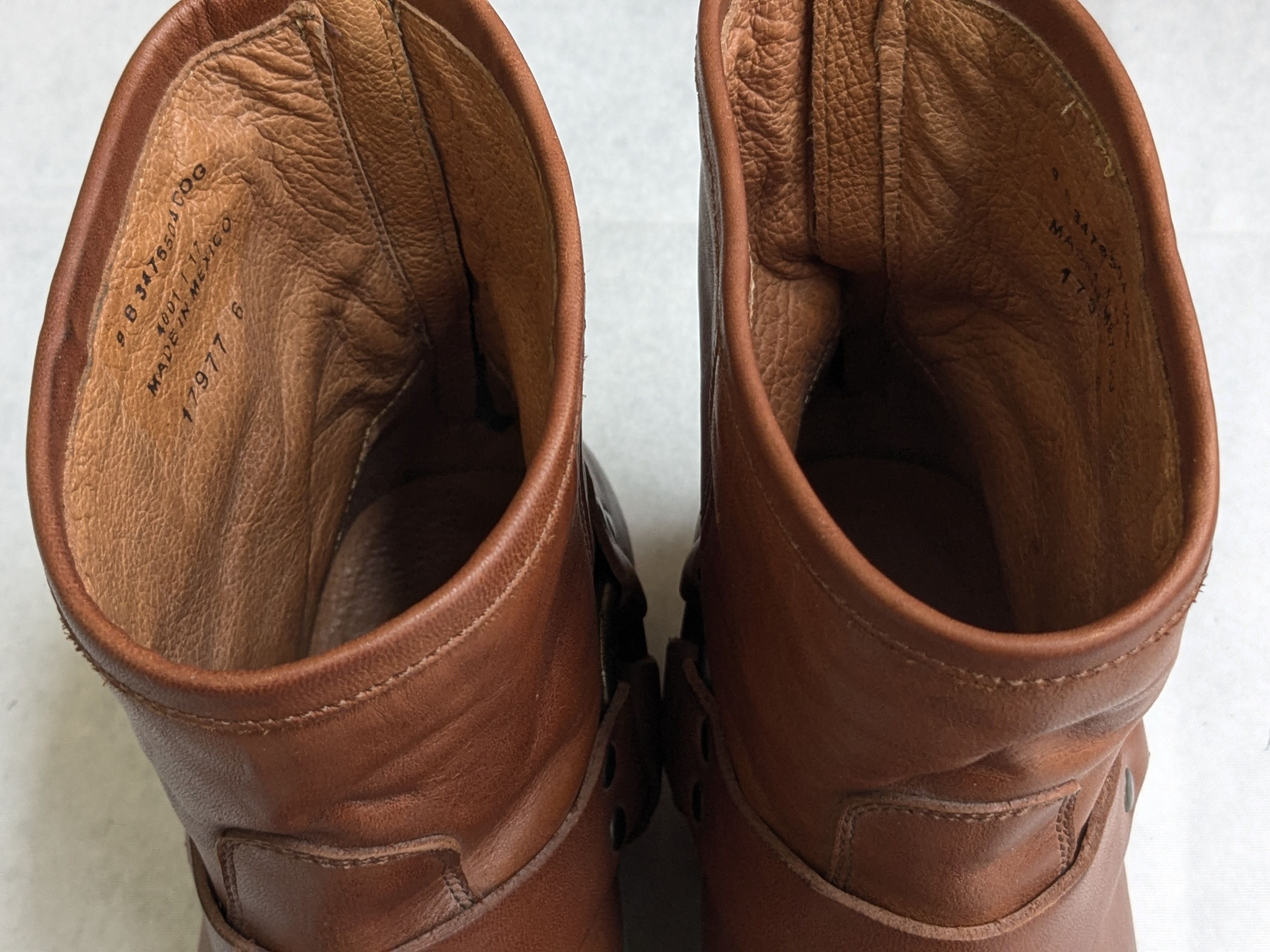 Frye Frye Harness Boots Brown Leather 7.5 Leather Buckle Harness Size US 7.5 / EU 40-41 - 2 Thumbnail