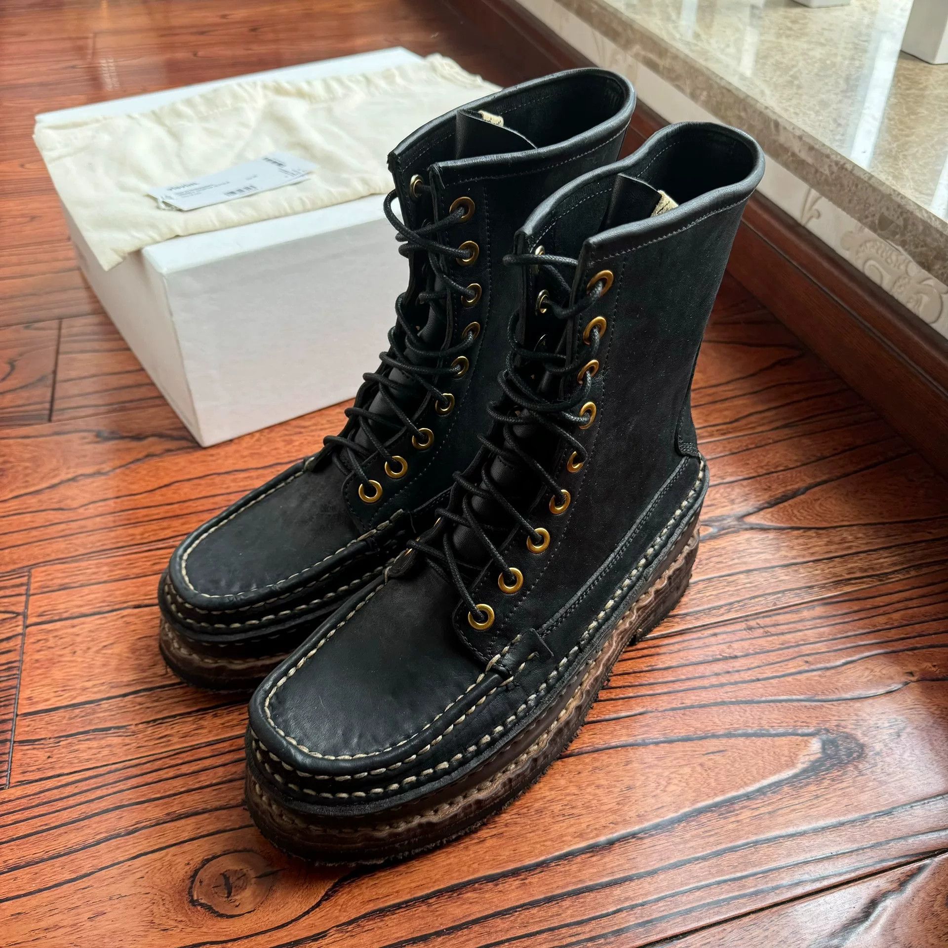 Visvim Visvim GRIZZLY CAMPER HI-FOLK Boot Size US 9.5 / EU 42-43 - 1 Thumbnail