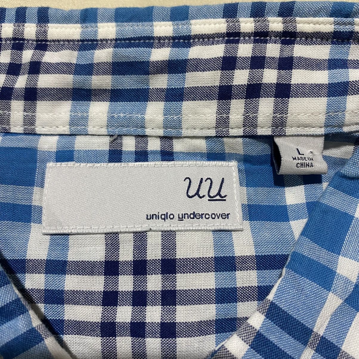 Undercover Uniqlo Undercover Gingham Shirt Button Size US L / EU 52-54 / 3 - 5 Thumbnail