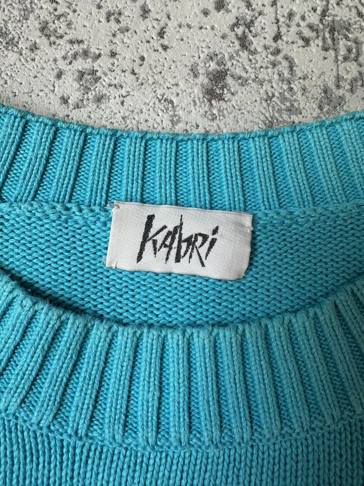 Vintage Rare Vintage Kabri Art Knit Sweater Size US L / EU 52-54 / 3 - 5 Thumbnail