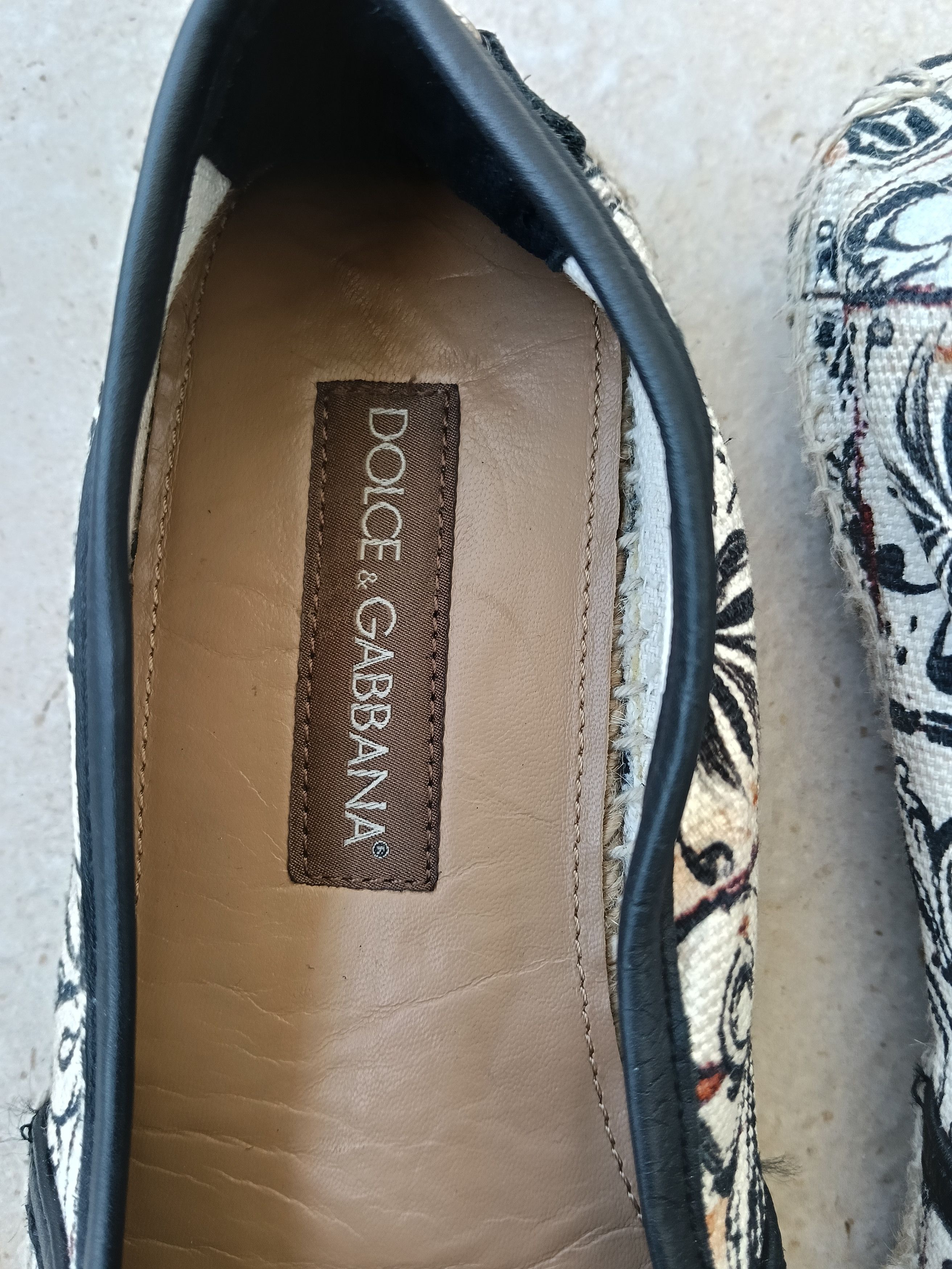 Dolce & Gabbana Dolce and Gabbana espadrille size 9US 42EU Size US 9 / EU 42 - 3 Thumbnail