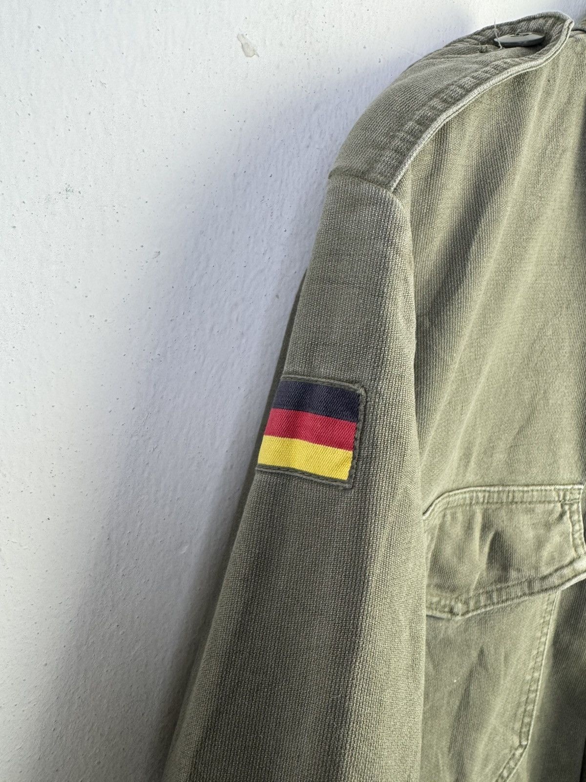 Vintage Vintage Germany Army Military Jacket Size US L / EU 52-54 / 3 - 3 Thumbnail