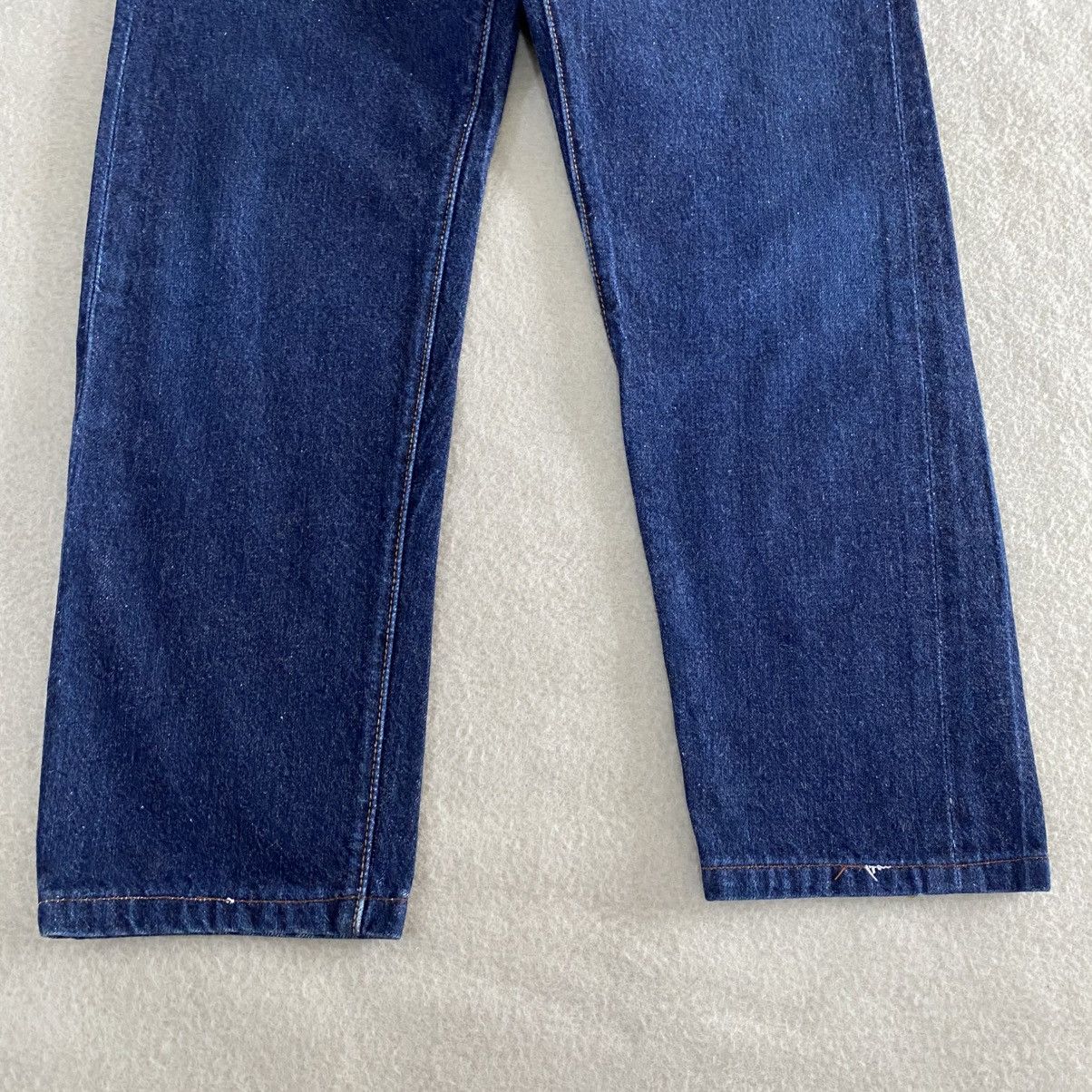 Edwin × Vintage Vintage 80's Edwin Blue Jeans Selvedge w29 Size US 29 - 3 Thumbnail