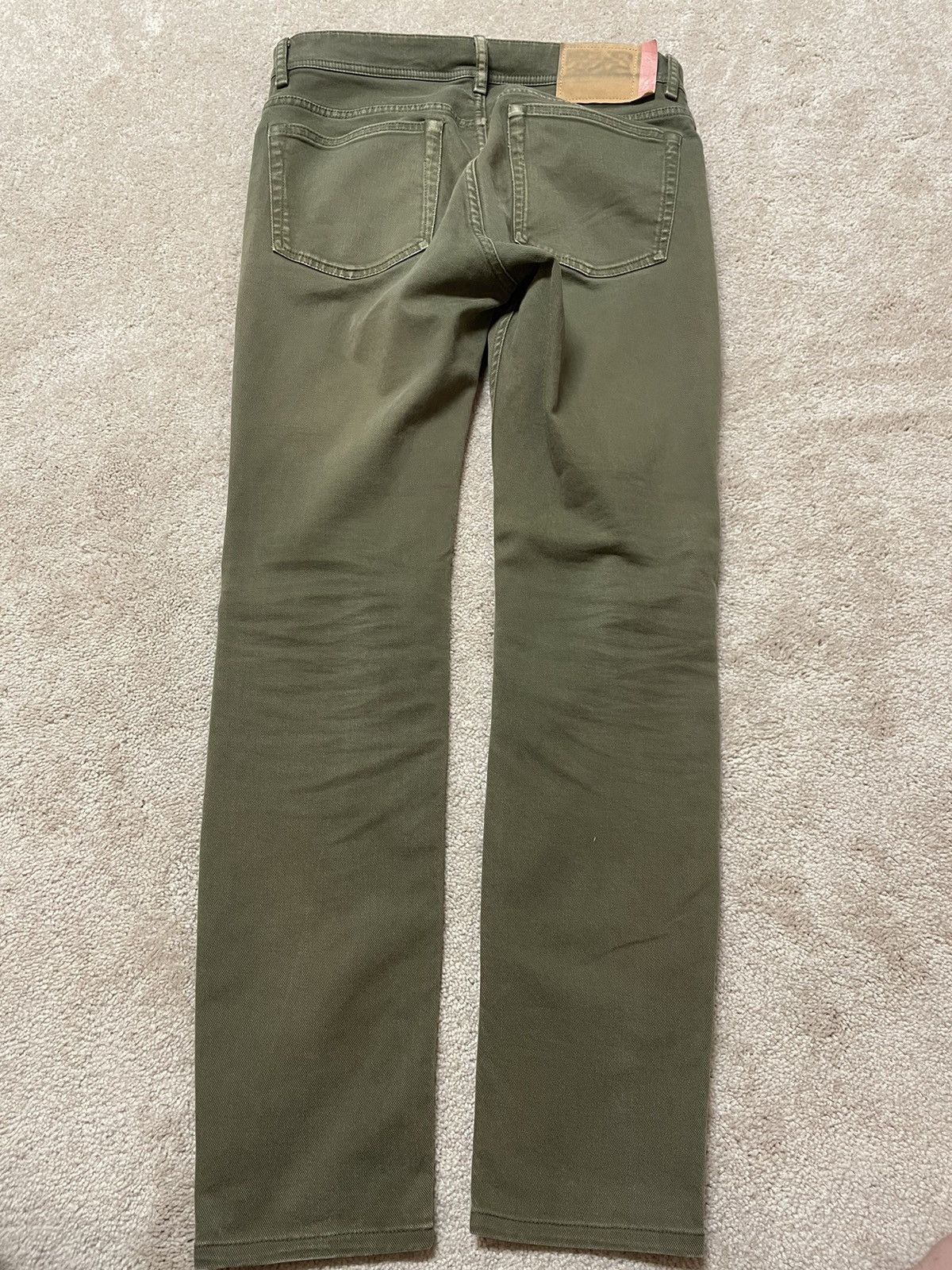 Acne Studios Acne Studios Blå Konst Denim Green Pants Size US 32 / EU 48 - 2 Thumbnail