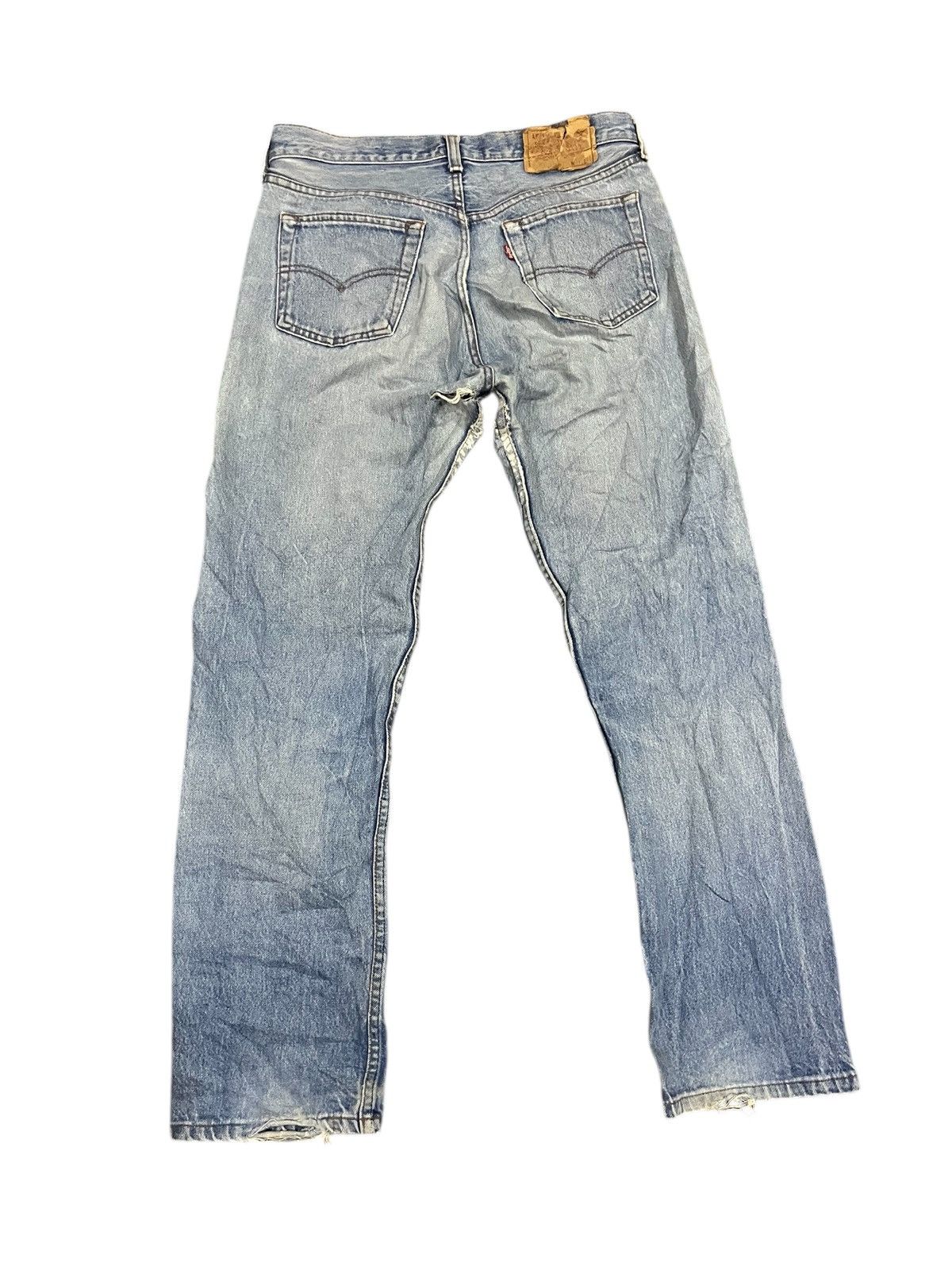 Levi's Vintage Clothing Vintage levis 501 denim rendem usa Size US 32 / EU 48 - 14 Thumbnail