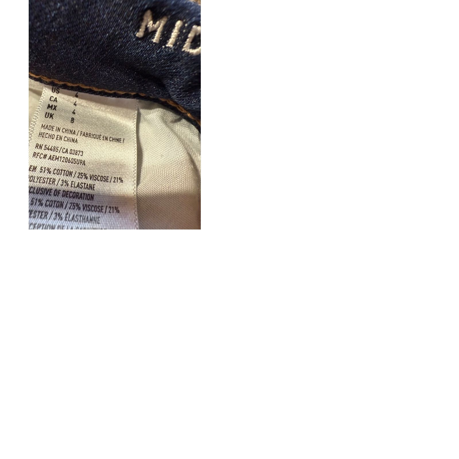 American Eagle Outfitters American Eagle Women's Jeans & Shorts Size 4 Blue Denim Lot Of 2 Jegging Cutoff Size 27" / US 4 / IT 40 - 10 Thumbnail
