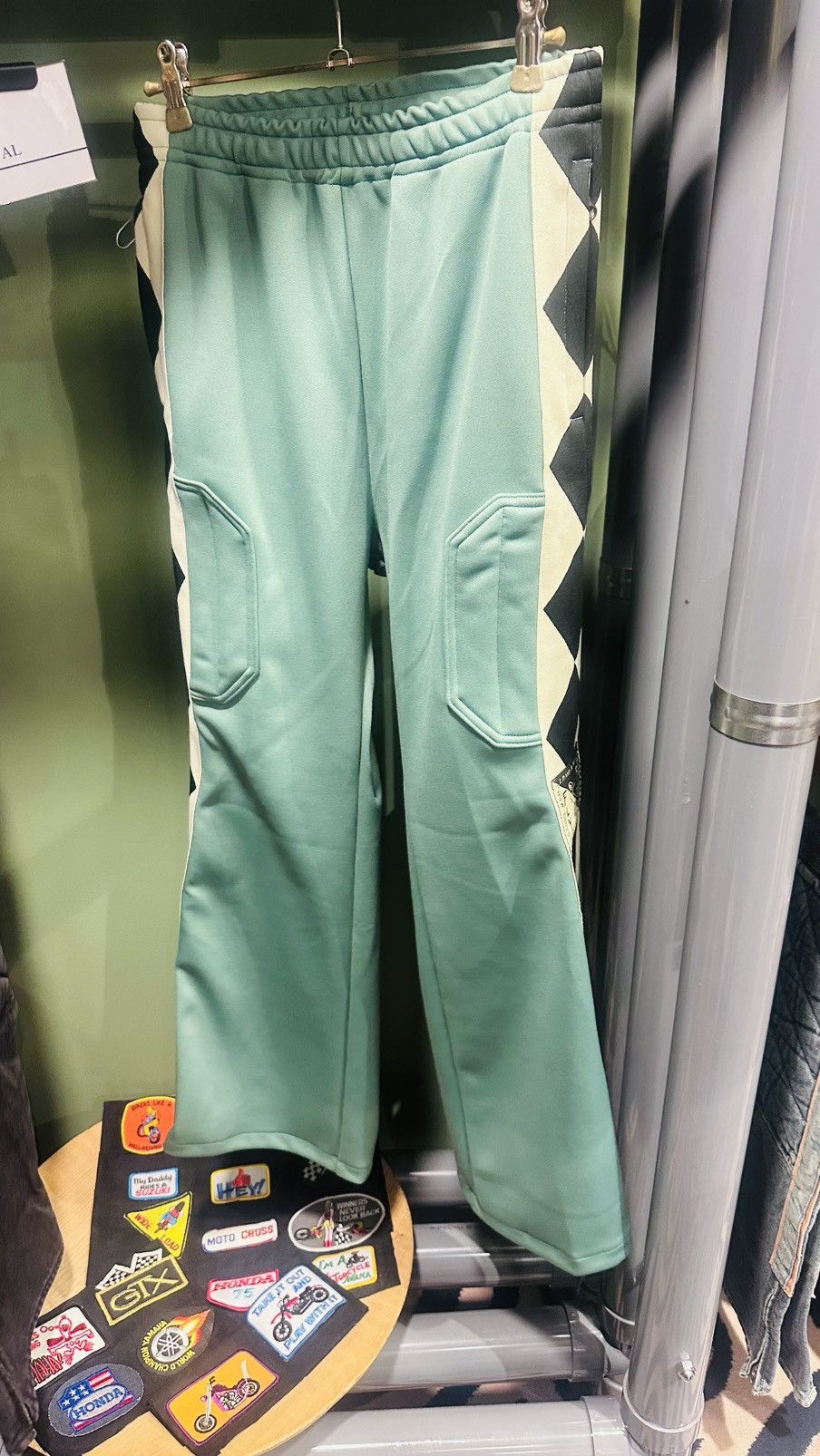 Kapital Kapital Smooth Jersey Stuntman Track Pants Size US 34 / EU 50 - 2 Thumbnail