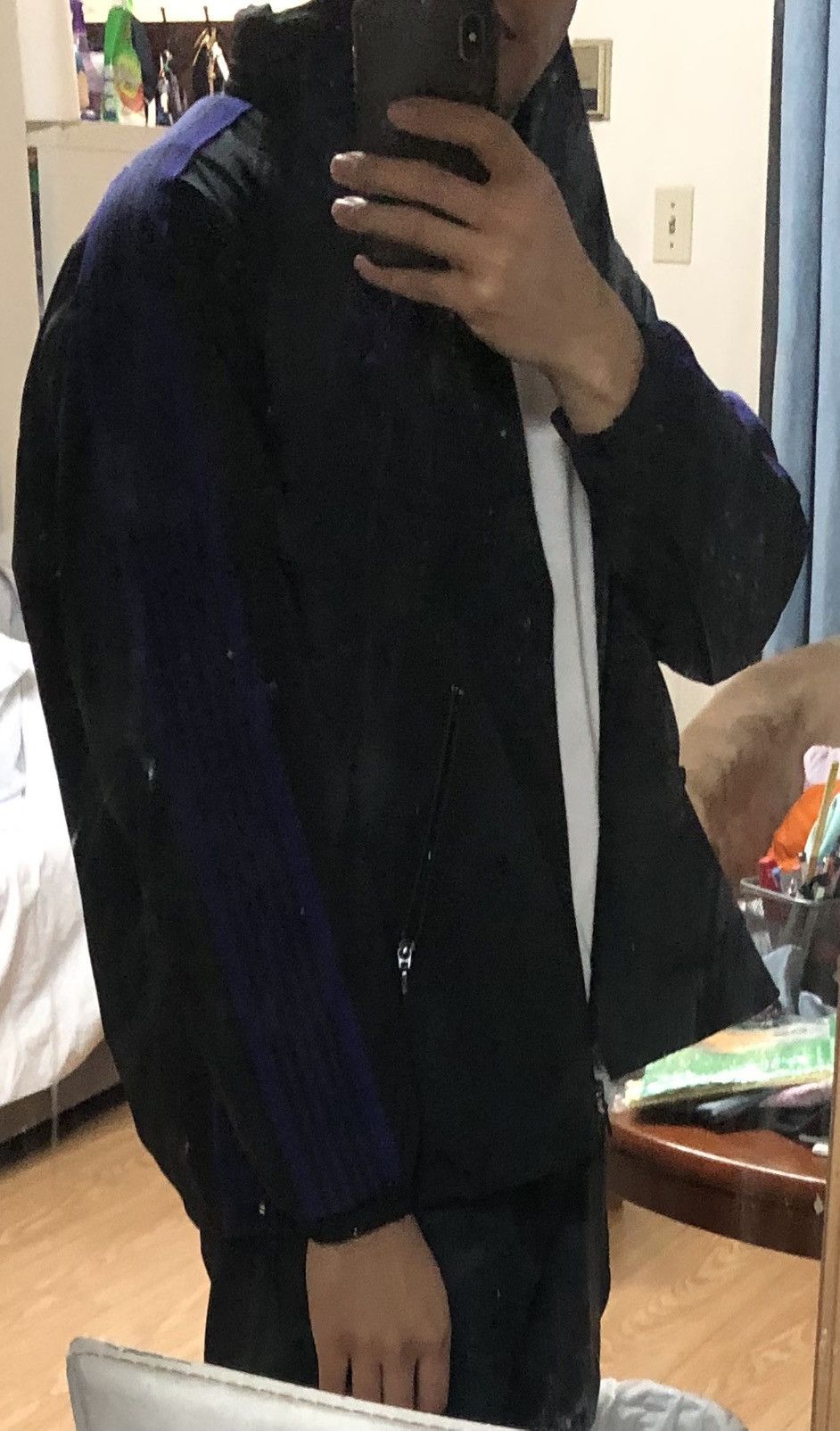 Needles × Nepenthes Needles DC shoes black purple track jacket zip up Size US S / EU 44-46 / 1 - 9 Thumbnail