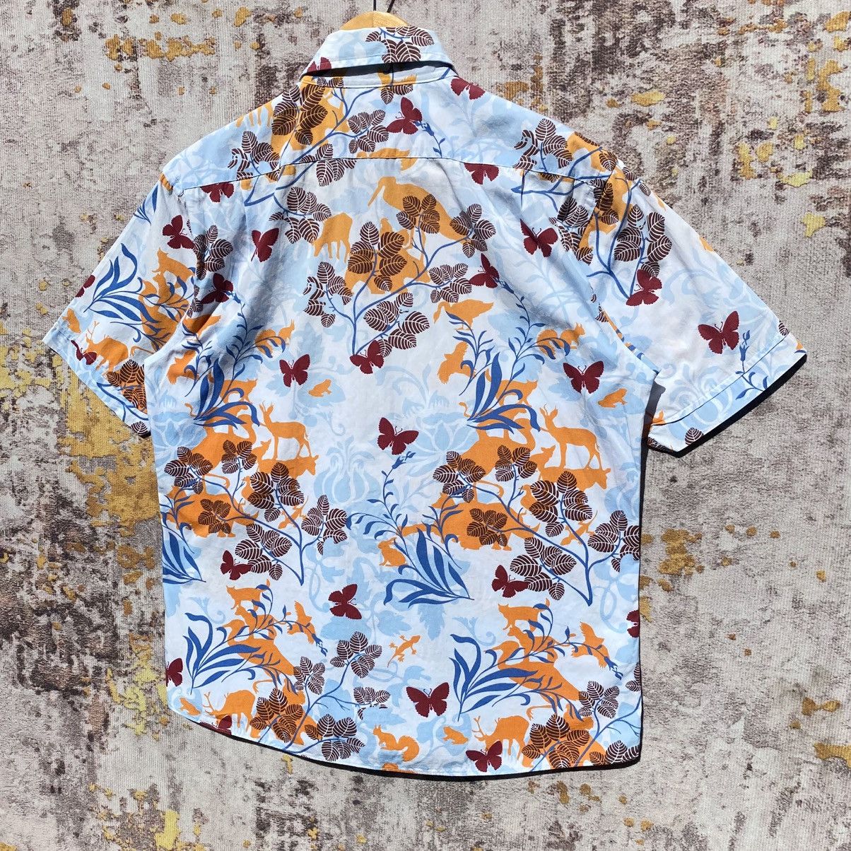 Burberry Burberry Black Label Floral Shirt Burberry Luxury Brand Size US S / EU 44-46 / 1 - 4 Thumbnail