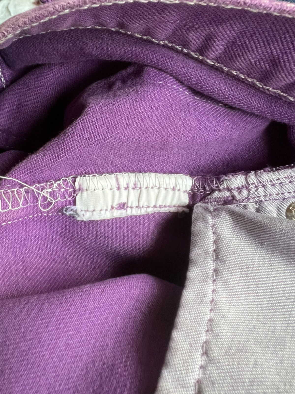 Levi's Vintage 90s Levi’s 501 Fade Dirty Mud Denim Purple Jeans Size US 29 - 25 Thumbnail
