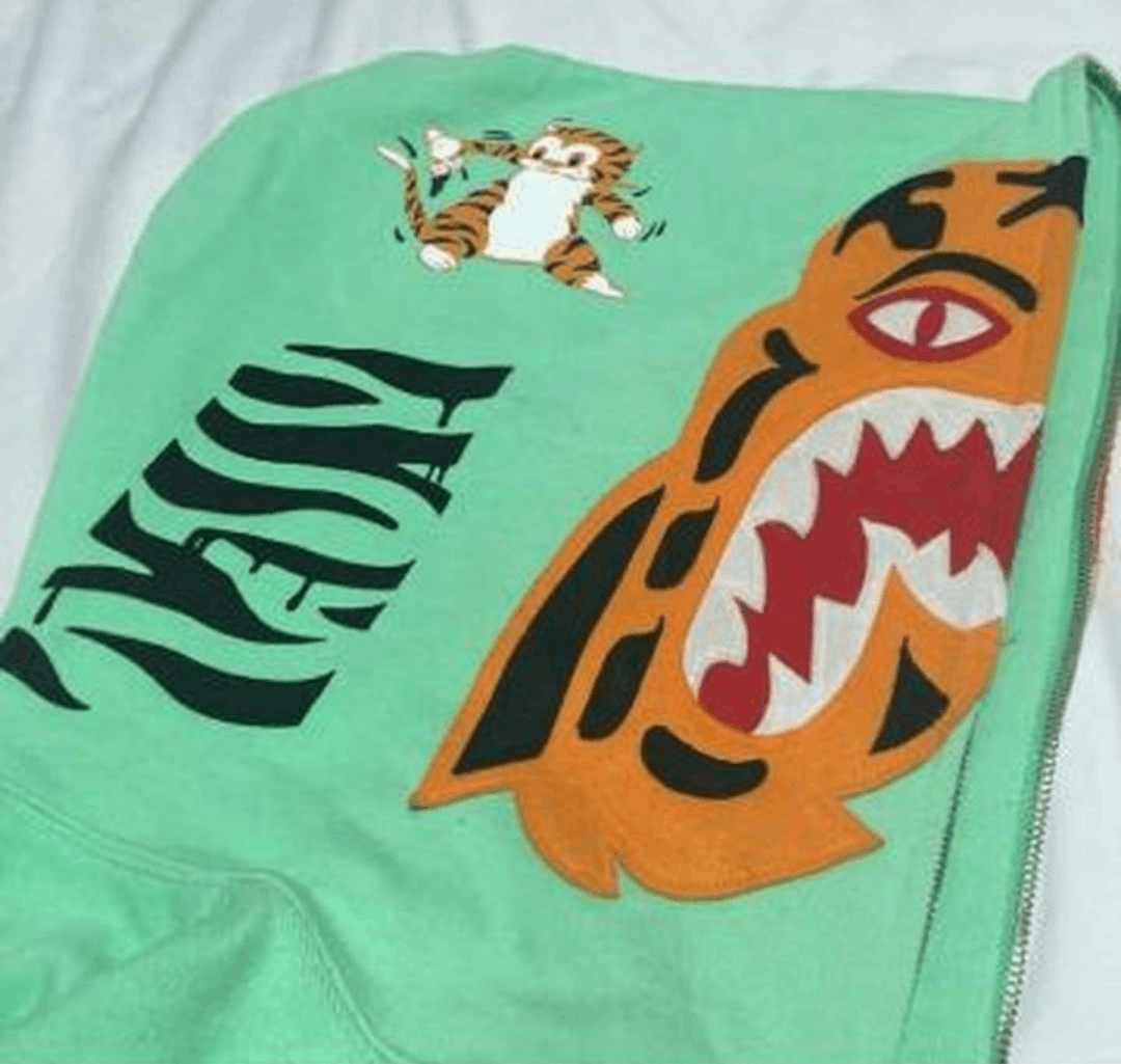 Bape × Nigo Tiger Full Zip Hoodie Size US XL / EU 56 / 4 - 1 Thumbnail