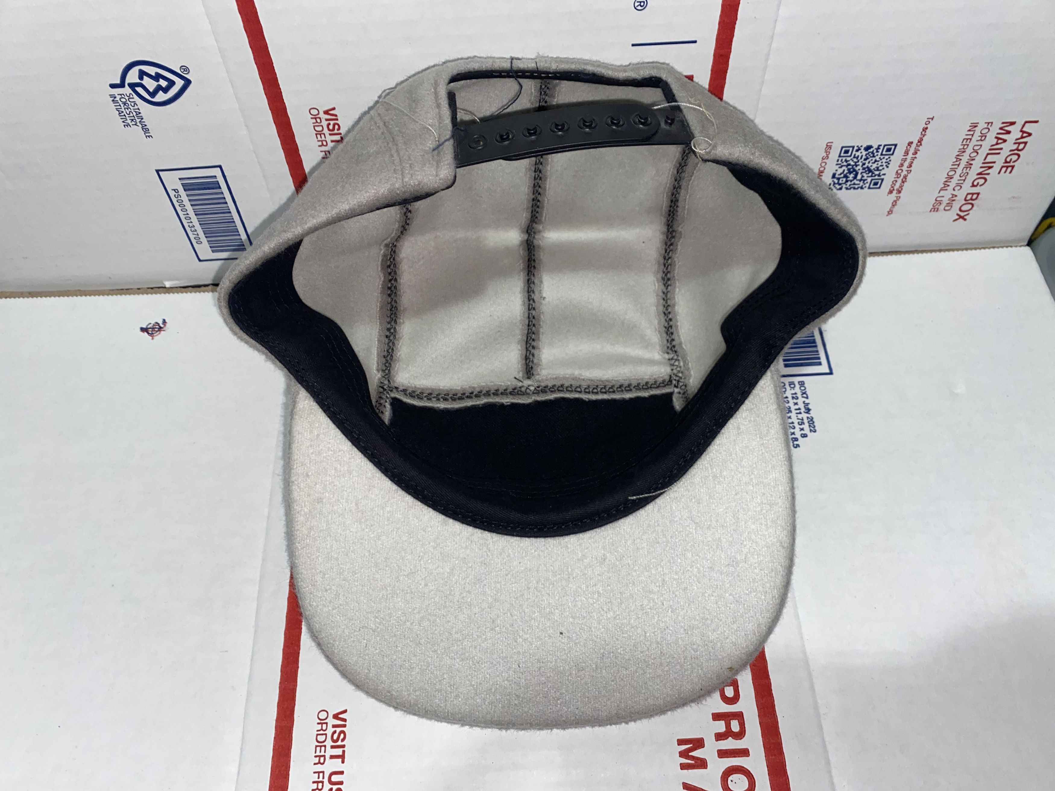 Other Plain Blank 5 panel Snapback Hat Streetwear Cap Made in USA Size ONE SIZE - 3 Thumbnail
