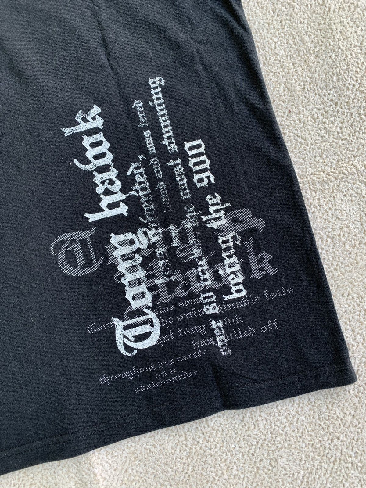14th Addiction × KMRii × Yasuyuki Ishii Tony Hawk Jpn Double Layer Poem Tshirt Size US L / EU 52-54 / 3 - 7 Thumbnail