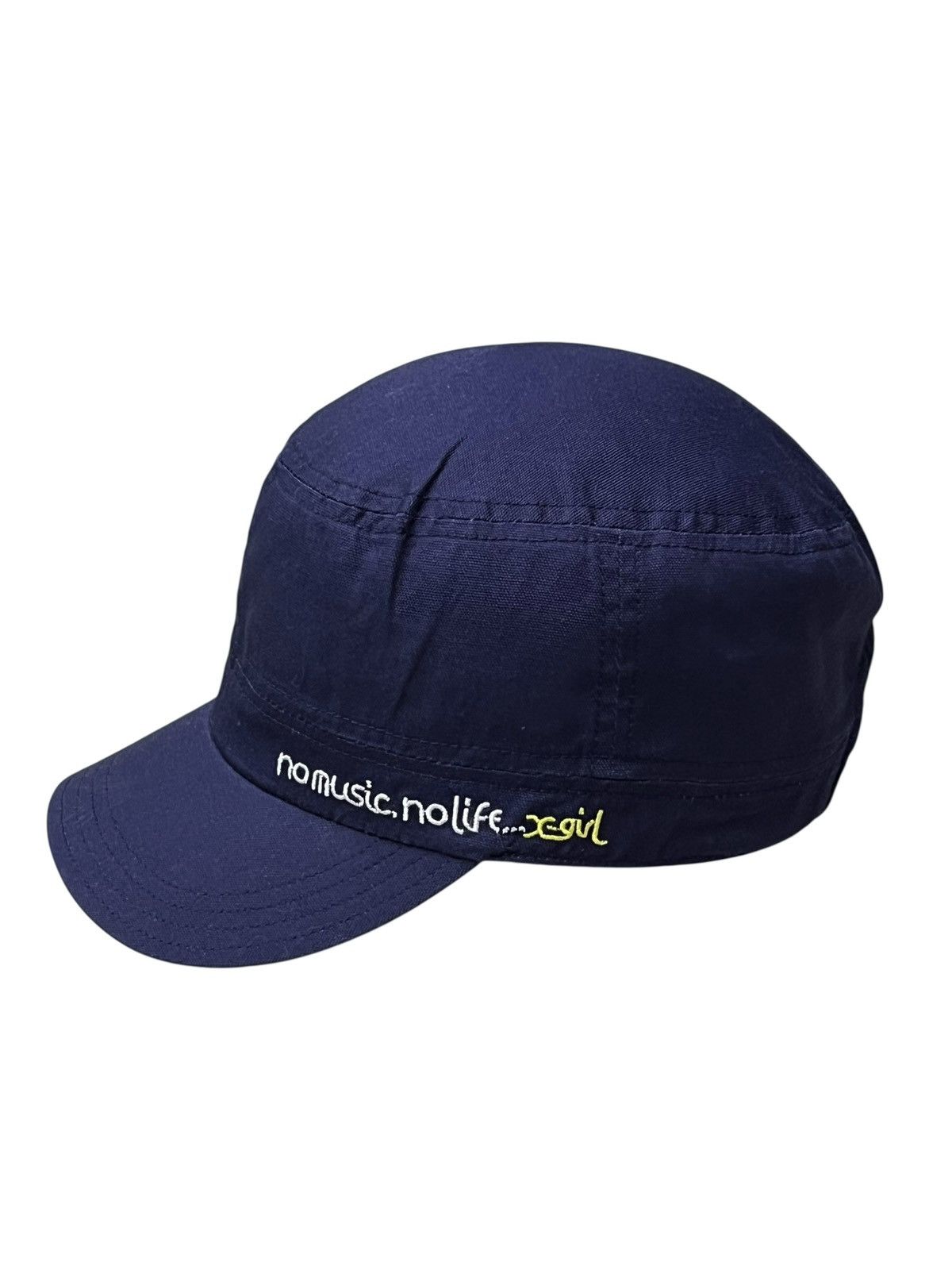X-Girl RARE 🎶 Vintage X-girl x Tower Records Cadet Hat Strapback Size ONE SIZE - 3 Thumbnail