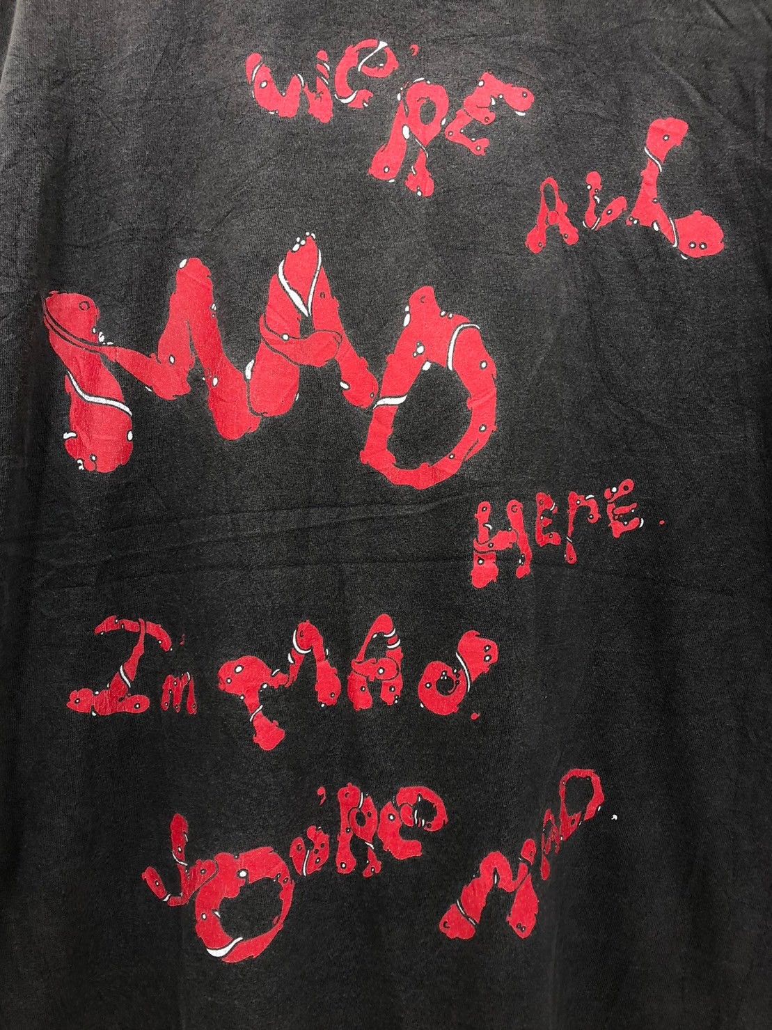 Vintage Vintage 90's Alice in Wonderland shirt Andazia tag BN Size US L / EU 52-54 / 3 - 6 Thumbnail