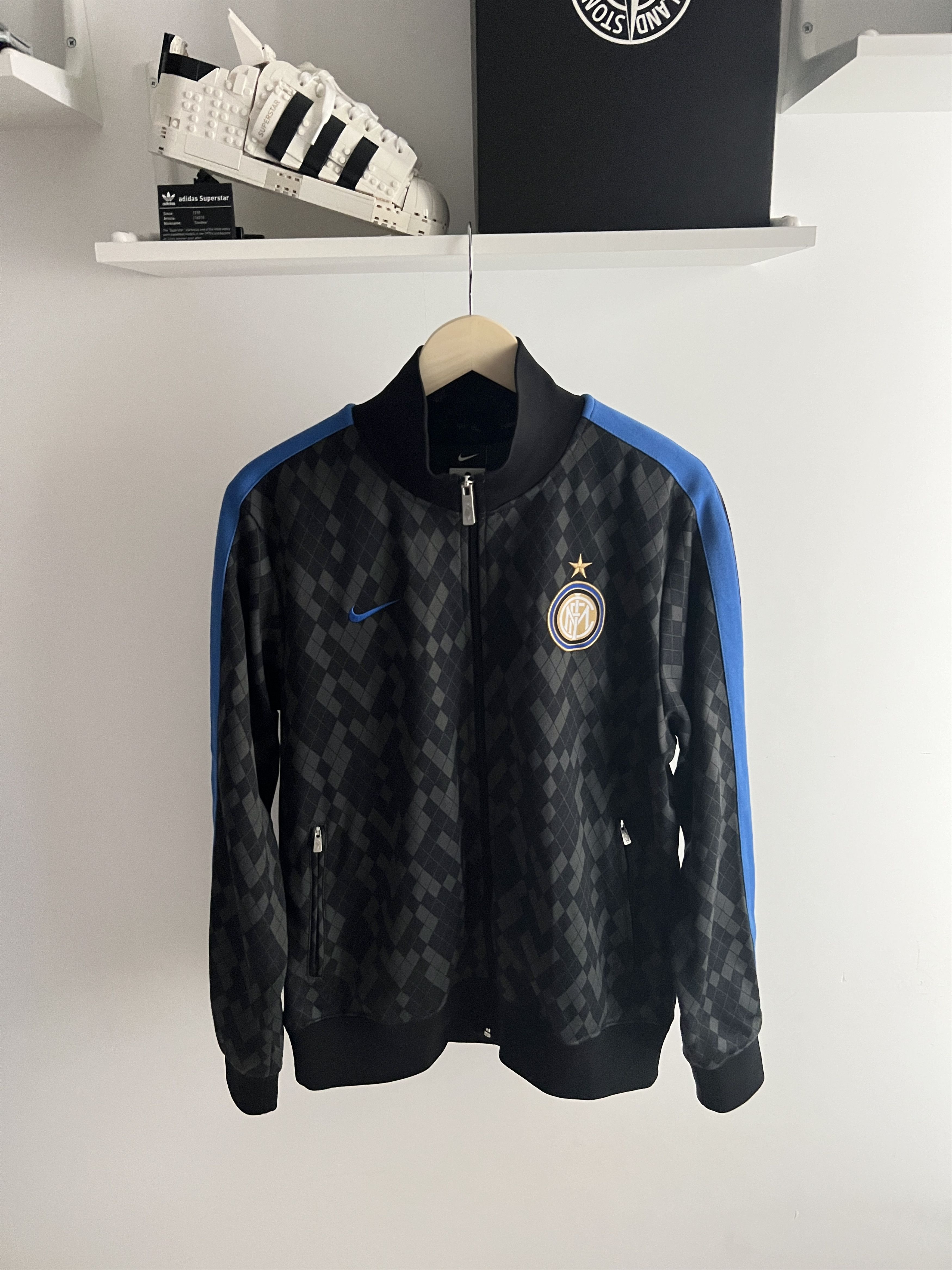 Nike × Vintage Track Jacket Nike Inter Milan 2011/2012 Rare Soccer Jersey Size US L / EU 52-54 / 3 - 1 Thumbnail