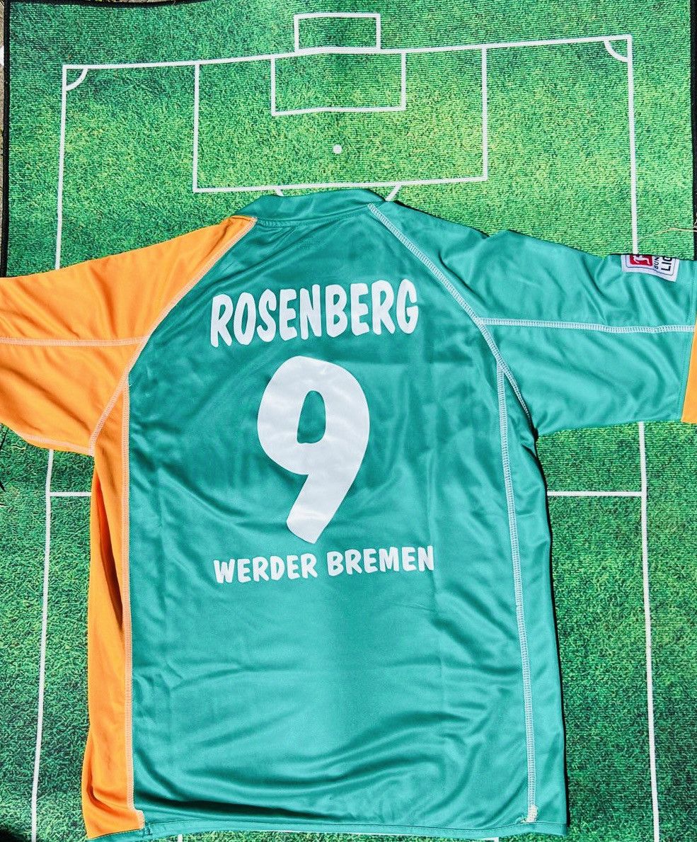 Kappa WARDER BREMEN 2008/09 RETRO JERSEY🟠🟢 Size US M / EU 48-50 / 2 - 3 Thumbnail