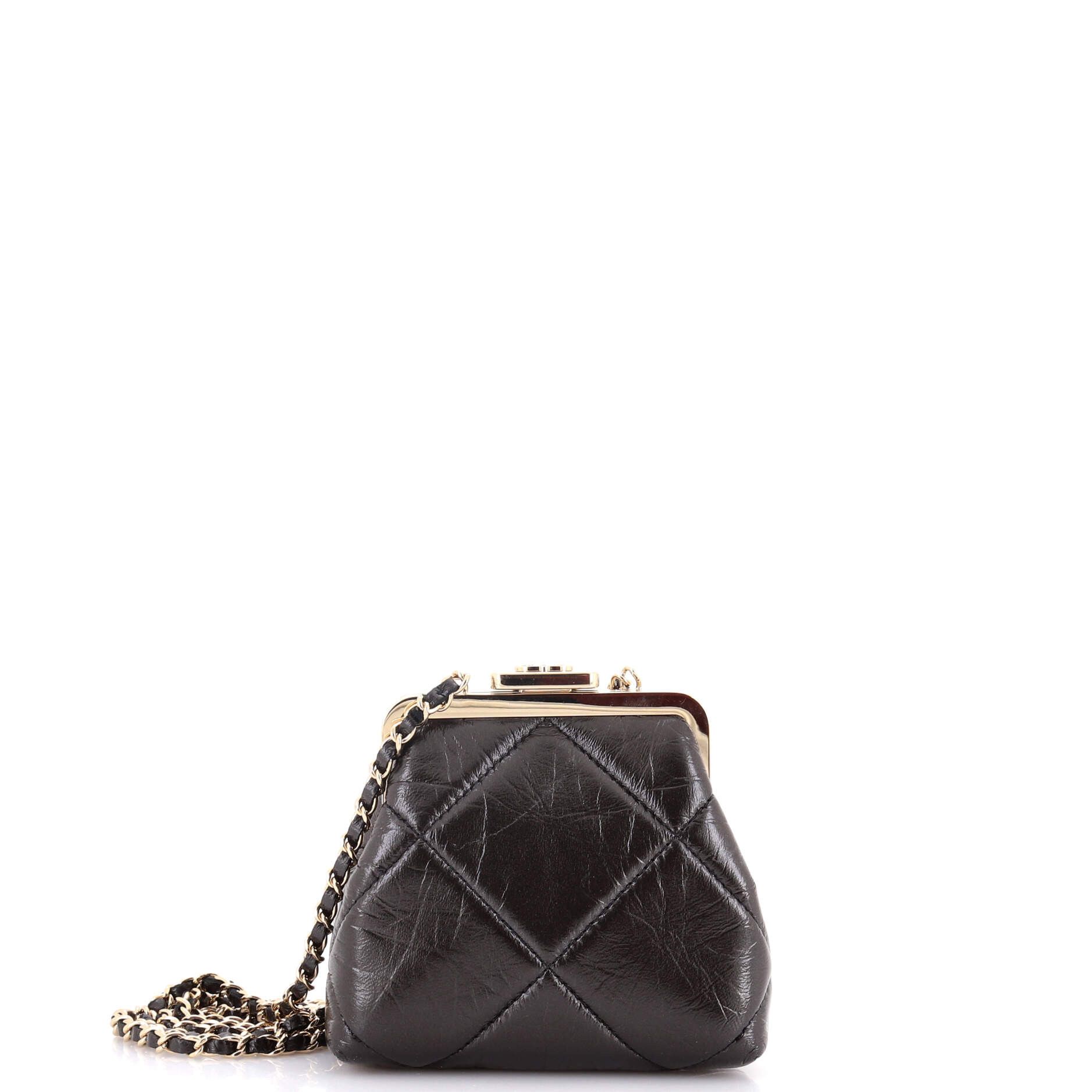Chanel CC Kisslock Frame Clutch with Chain Size ONE SIZE - 1 Thumbnail