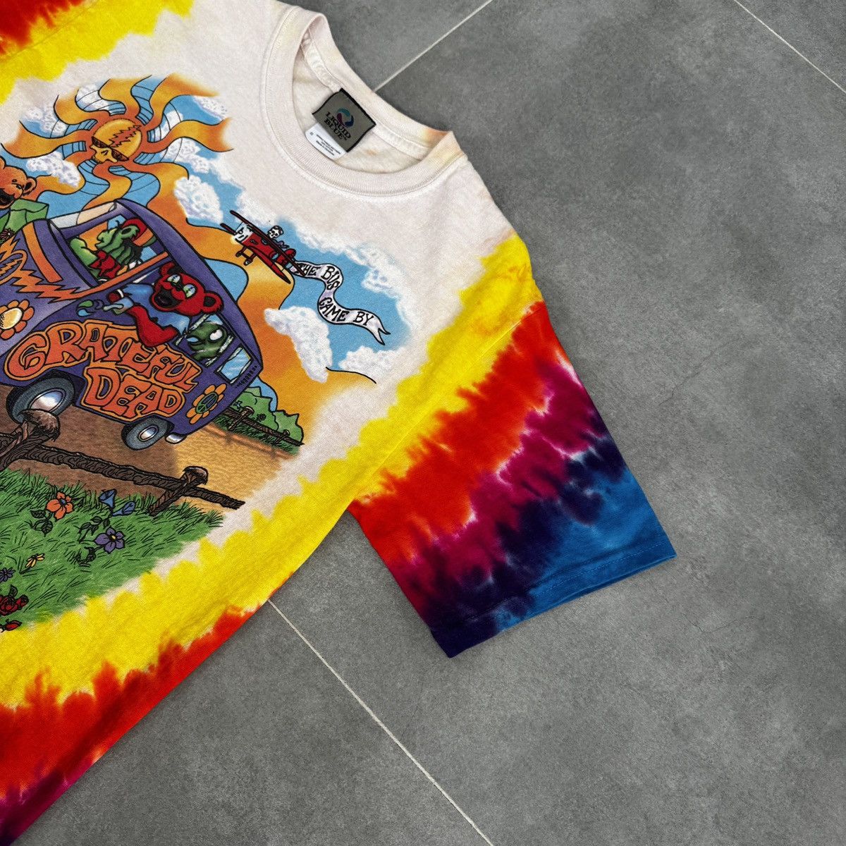 Liquid Blue Vintage 1994 Grateful Dead Summer Tour Bus Tie Dye Shirt Size US S / EU 44-46 / 1 - 5 Thumbnail