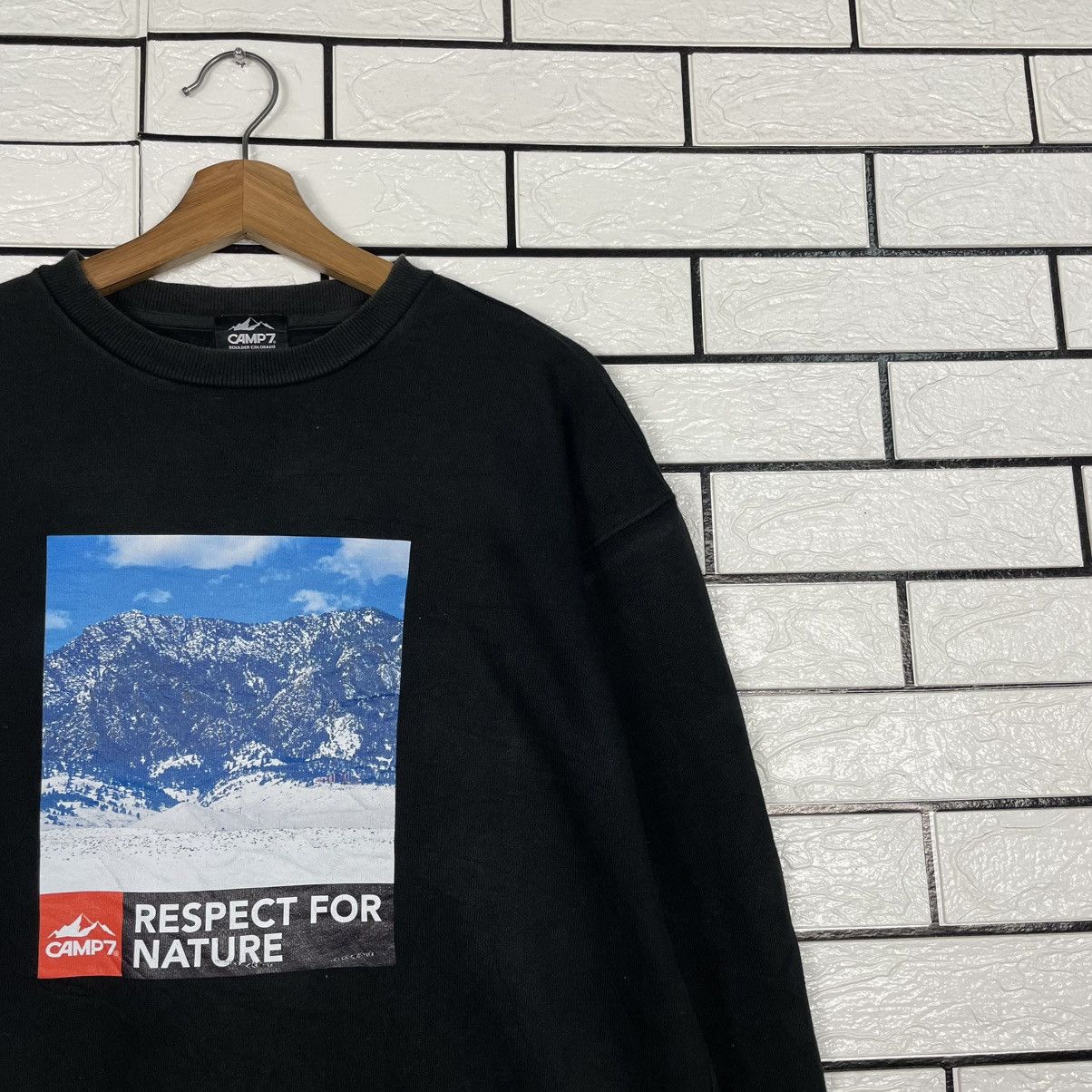 Japanese Brand Japanese Brand Camp 7 Crewneck Sweatshirt Size US M / EU 48-50 / 2 - 5 Thumbnail