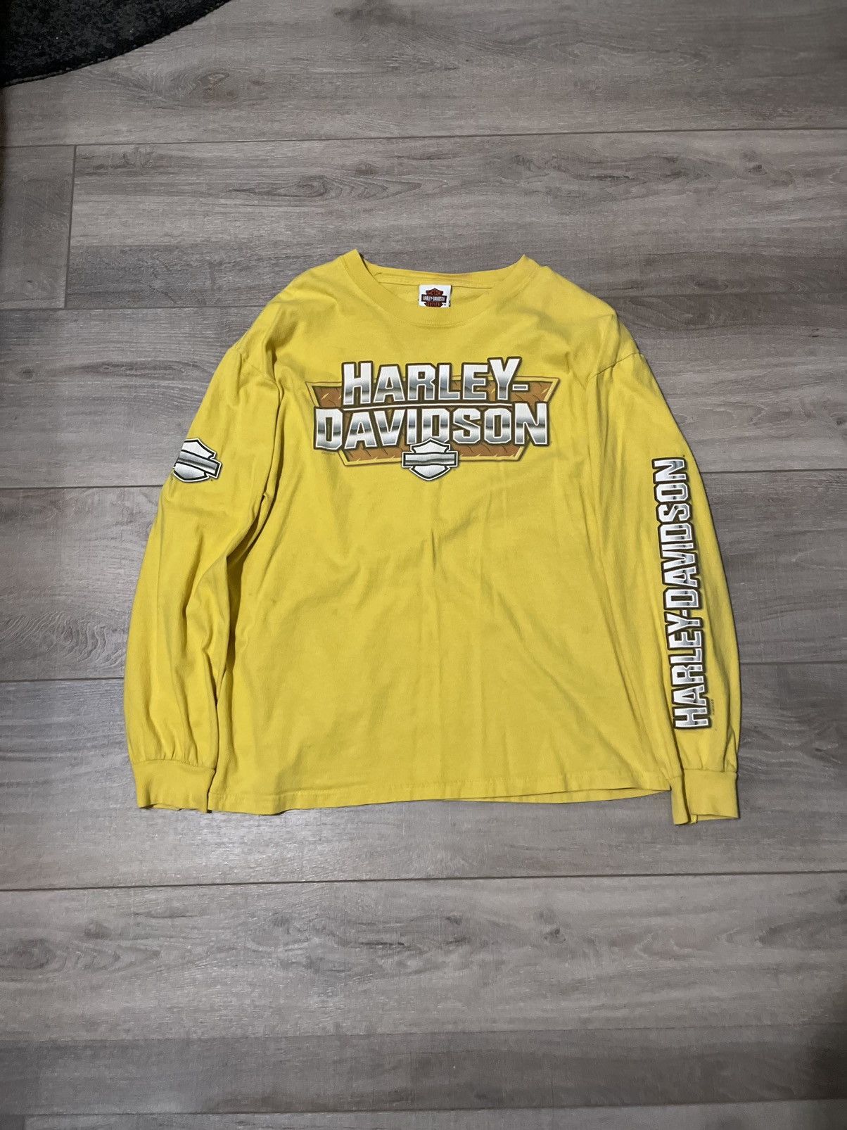 Harley Davidson Vintage Harley longsleeve Size US M / EU 48-50 / 2 - 1 Thumbnail