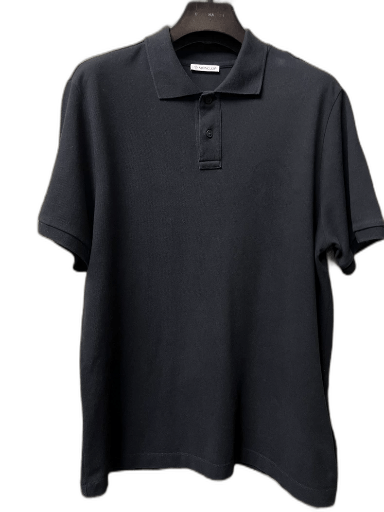 Moncler Men's Black Casual Polo Shirt