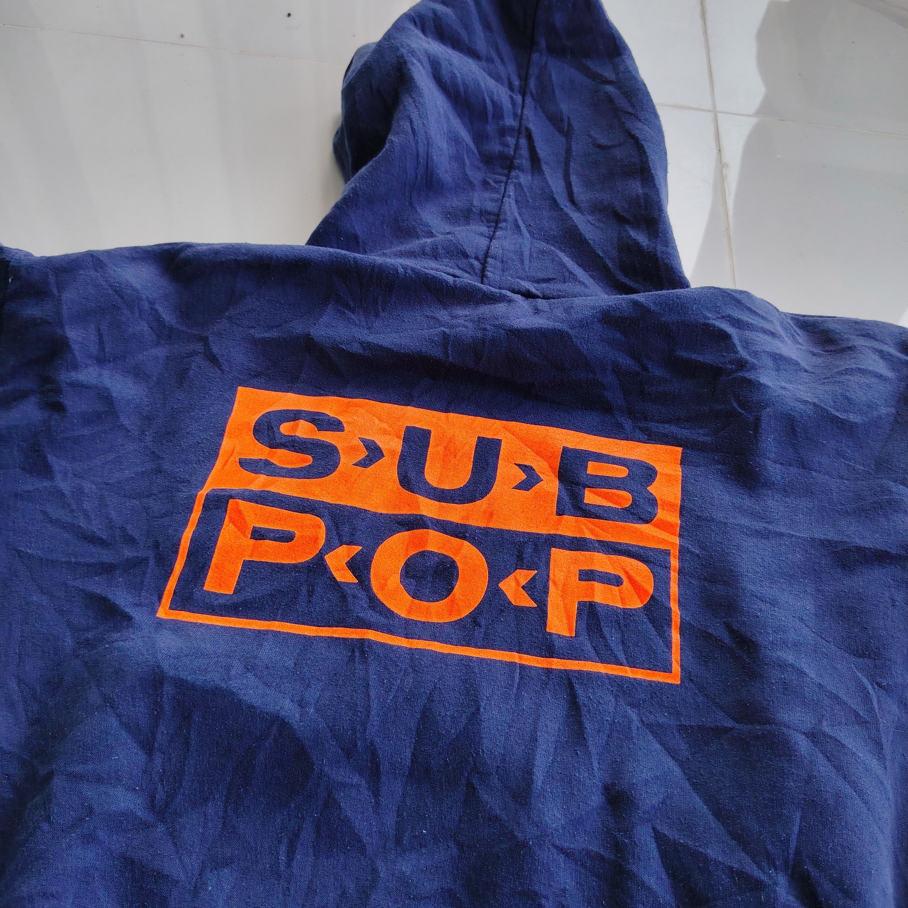 Band Tees Subpop Unemployed Hoodie Grunge Nirvana 90s Size US M / EU 48-50 / 2 - 3 Thumbnail