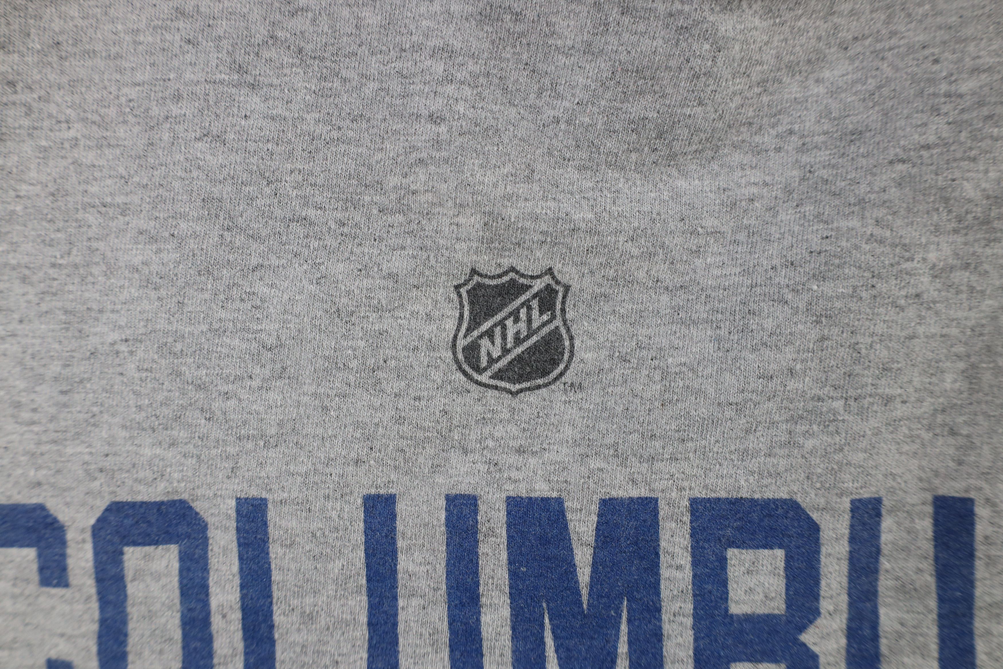 Reebok × Vintage Vintage Reebok Spell Columbus Blue Jackets Hockey T-Shirt Size US L / EU 52-54 / 3 - 5 Thumbnail