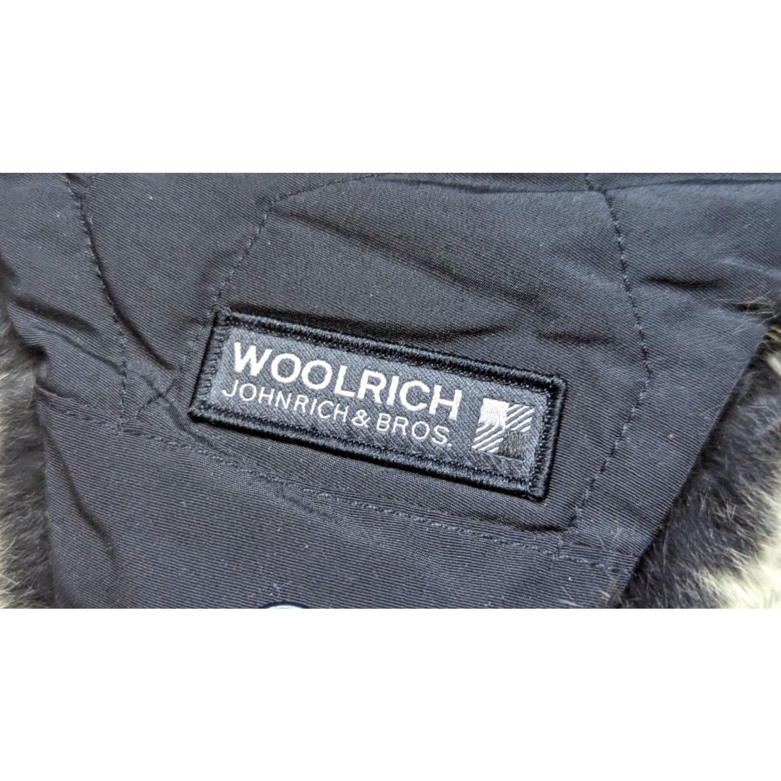 Vintage Woolrich Trapper Hat Size Small Rabbit Fur Trim Black Ushanka Ear Flap Unisex Adults Winter Fur Trim Hats Mens Womens Size ONE SIZE - 5 Thumbnail