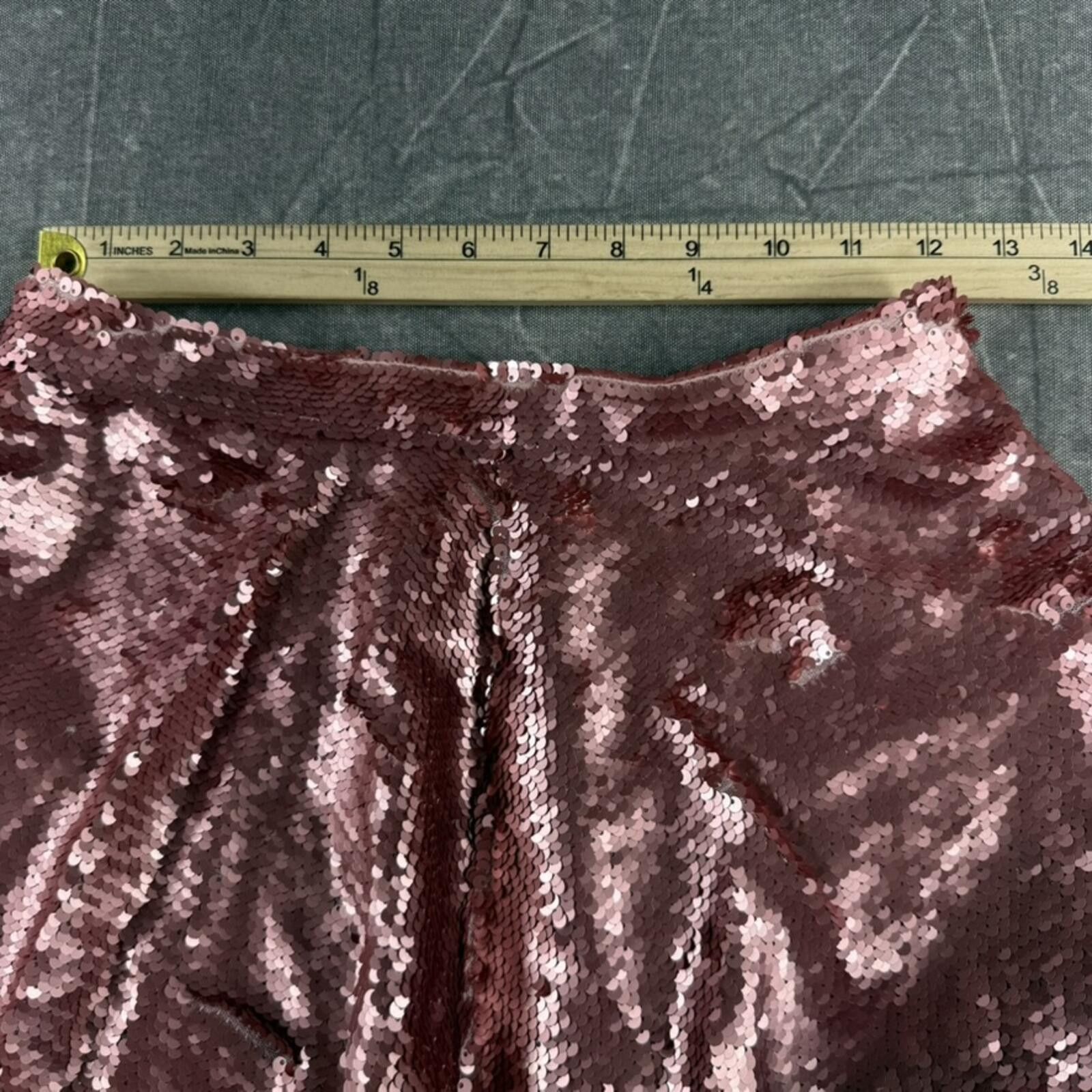 Other Rachel Parcell Skirt Women's XS Pink Sequined Glamorous Size 26" / US 2 / IT 38 - 5 Thumbnail