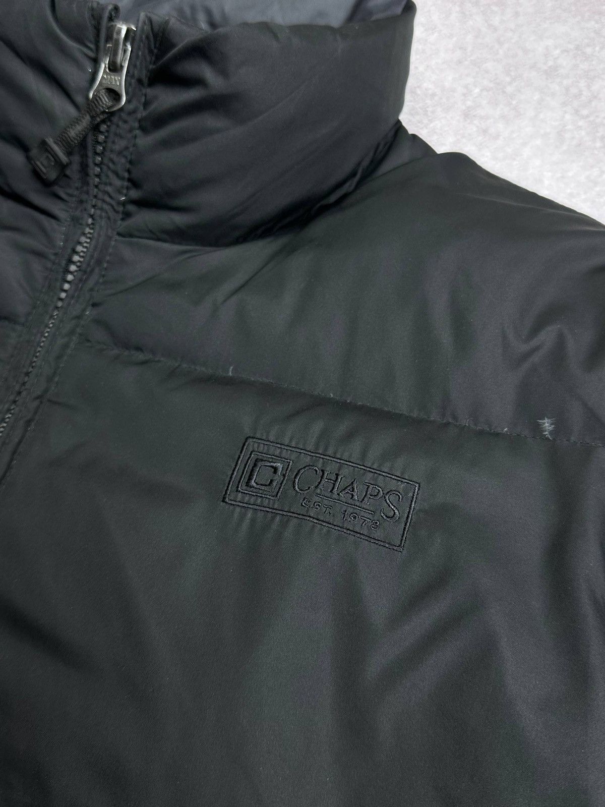 Chaps Vintage Chaps Polo Ralph Lauren Black Puffer Jacket Rare Size US M / EU 48-50 / 2 - 4 Thumbnail