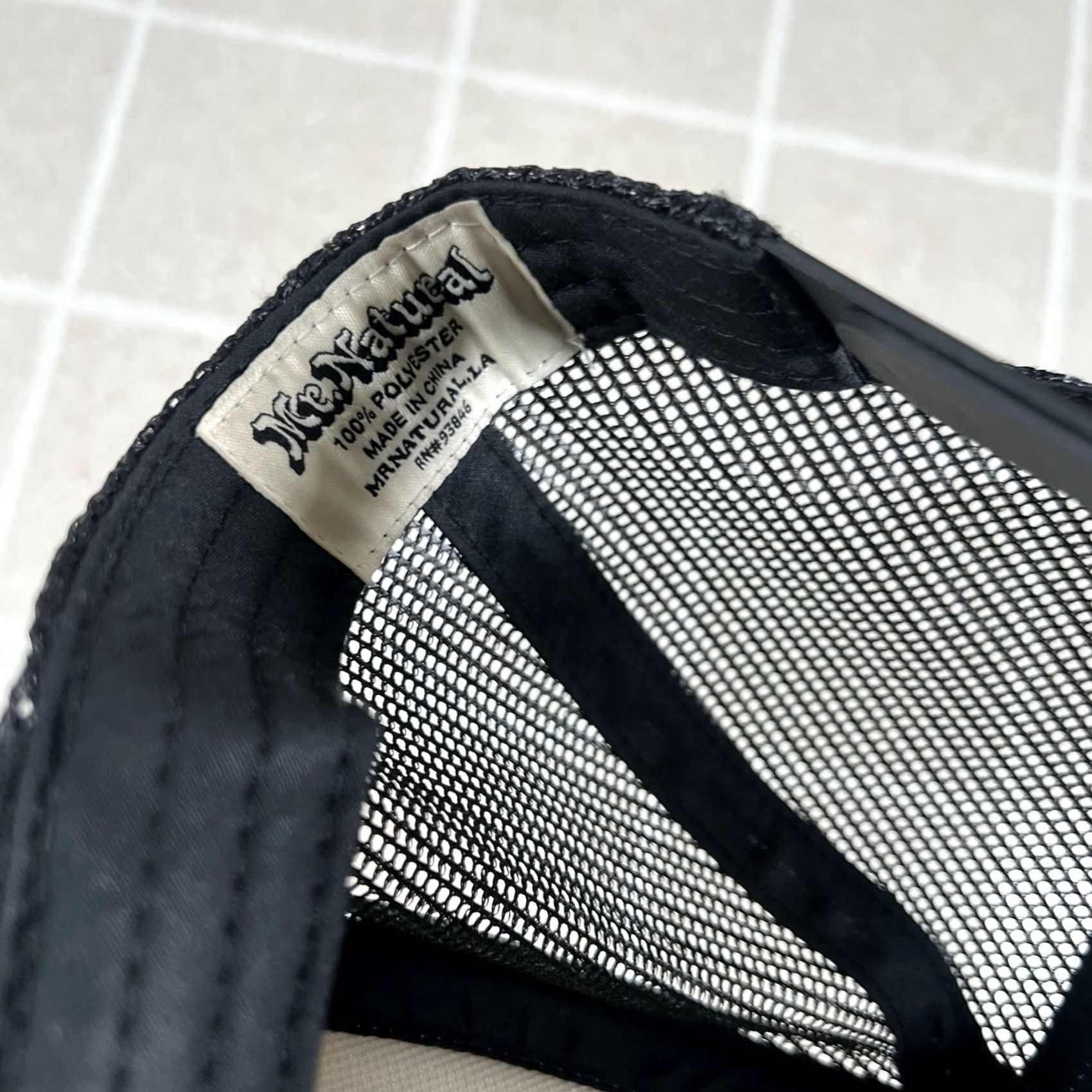 Vintage Mr. Natural Hat Cap Snapback Adjustable Unisex Adults One Size Black Baseball Cap Adjustable Lined Casual Nature Pattern Size ONE SIZE - 5 Thumbnail