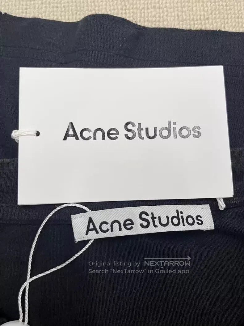 Acne Studios Acne Studios FW22 1996 Series Letter Printed Crewneck Shor Size US XL / EU 56 / 4 - 4 Thumbnail