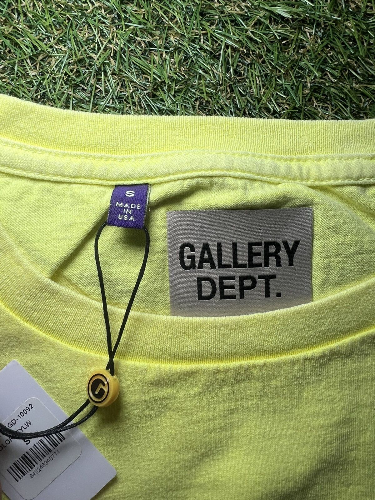 Asics × Gallery Dept. Gallery Dept. x Asics T-shirt Yellow Size Small Size US S / EU 44-46 / 1 - 5 Thumbnail