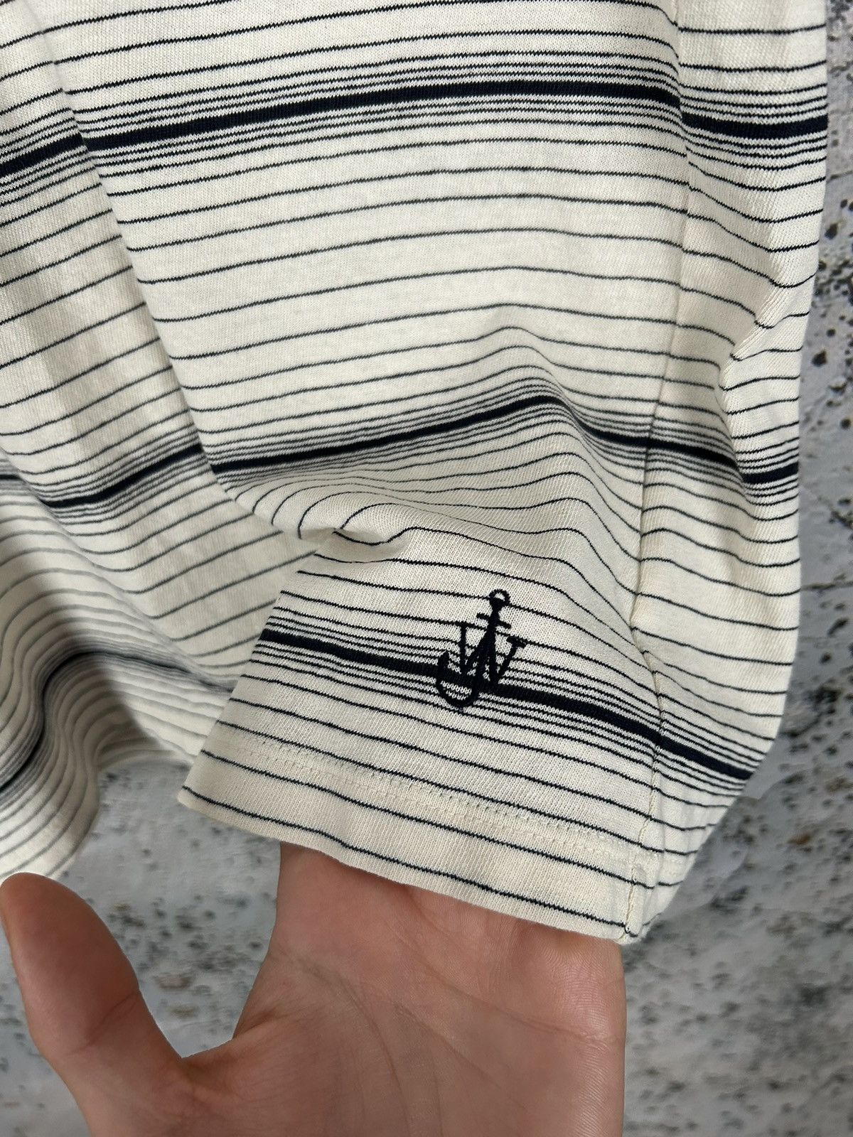 JW Anderson J.W. Anderson x Uniqlo Stripped Basic Tee Japanese Rare Hype Size US XS / EU 42 / 0 - 3 Thumbnail