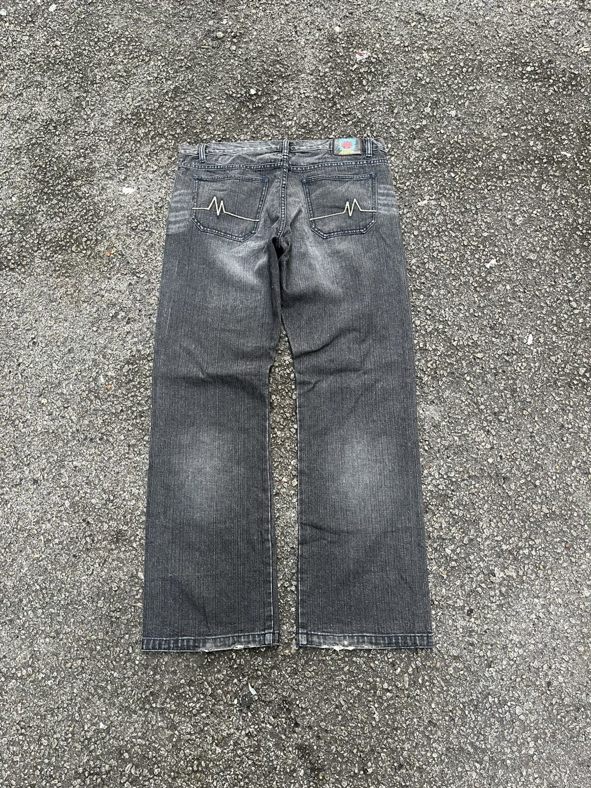 Mambo Vintage Mambo Faded Black Jeans Size US 36 / EU 52 - 9 Thumbnail