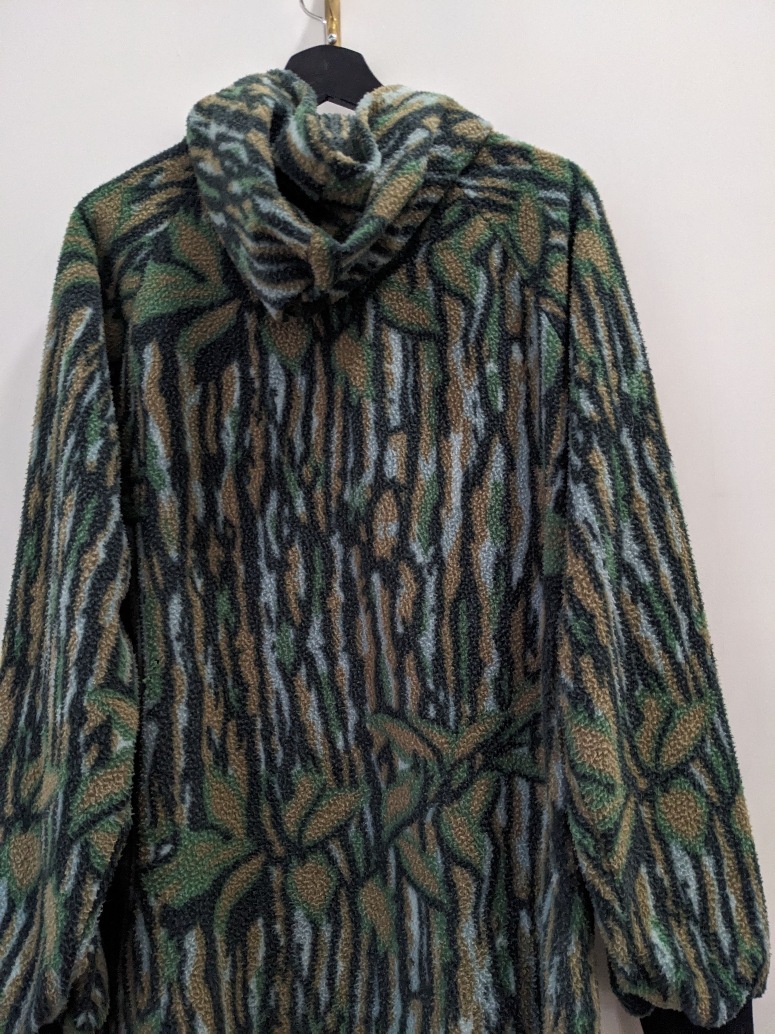 Vintage Vintage Fleece Camo Jacket Camouflage Hunting L Green Size US L / EU 52-54 / 3 - 3 Thumbnail