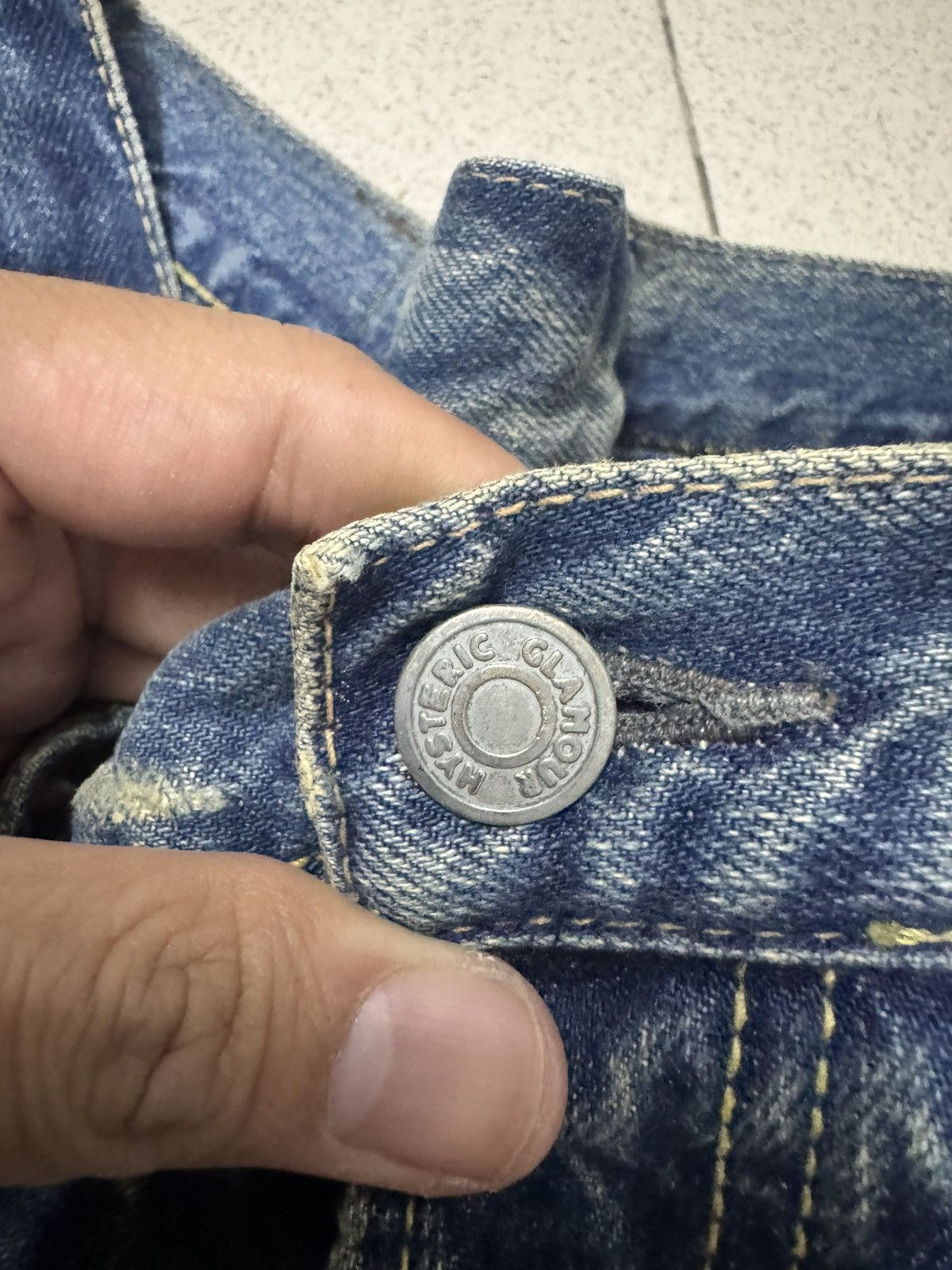 Hysteric Glamour HYSTERIC GLAMOUR SELVEDGE JEANS Size US 32 / EU 48 - 10 Thumbnail