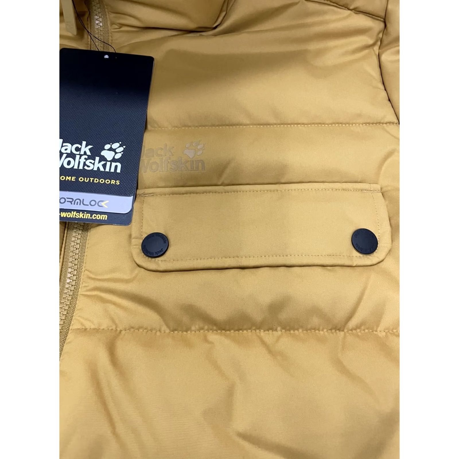 Jack Wolfskin JACK WOLFSKIN Kyoto JACKET L Yellow Parka Men Large Size US L / EU 52-54 / 3 - 7 Thumbnail