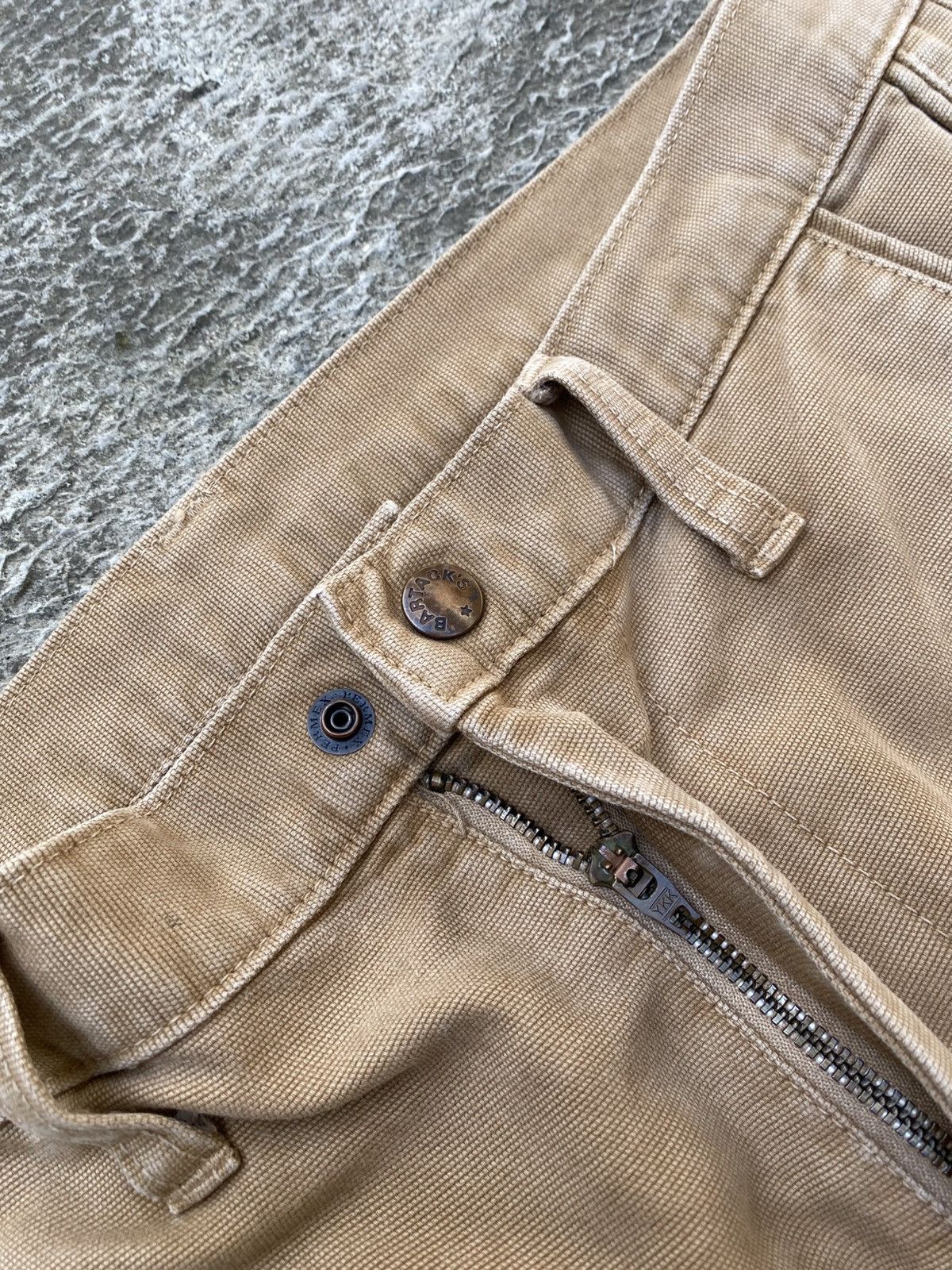 Japanese Brand Bartack Work Clothing Dept, Work Pants Size US 34 / EU 50 - 6 Thumbnail