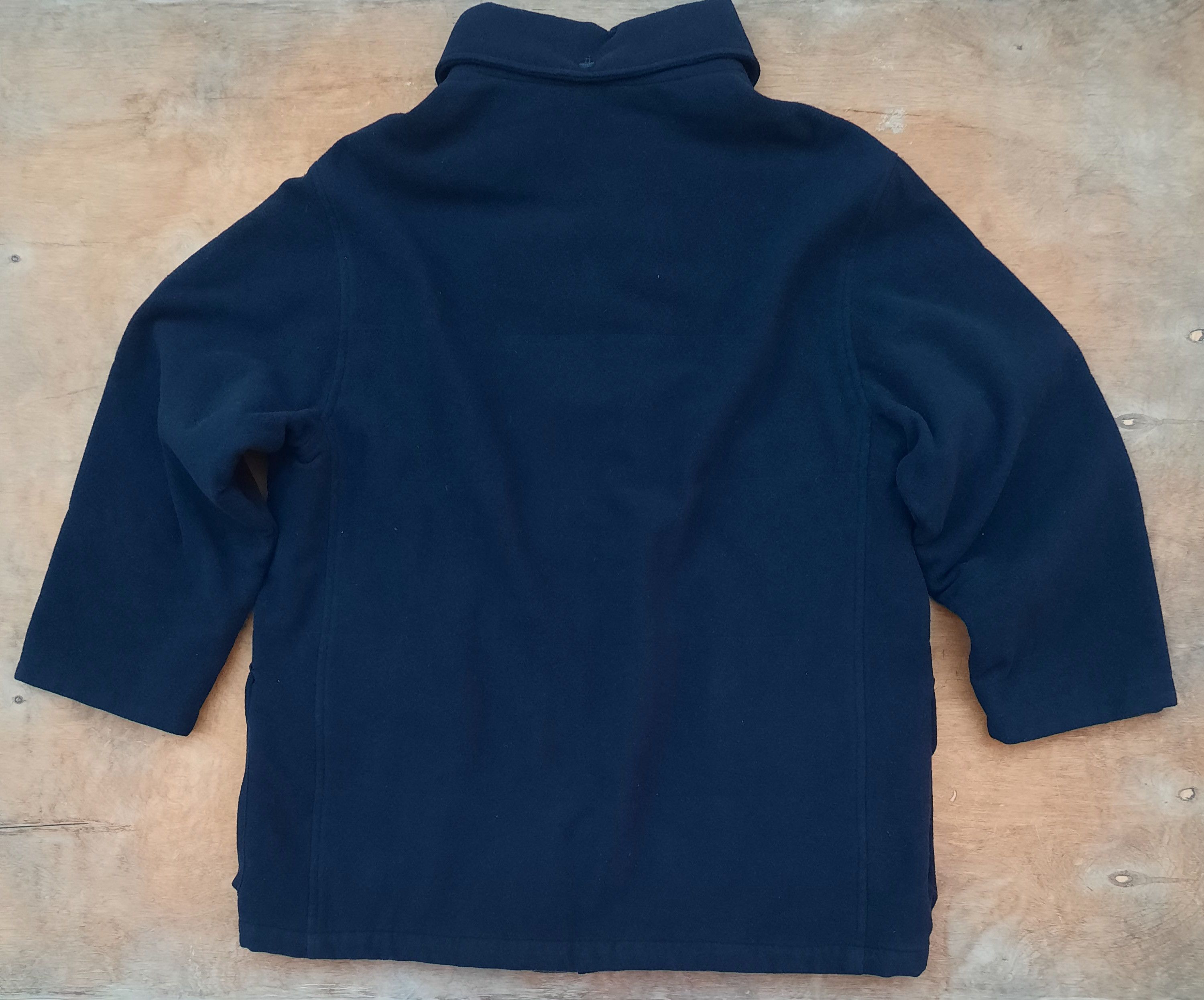 Yves Saint Laurent YSL Yves Saint Laurent Classic Design Wool Coat – Navy Blue Size US XL / EU 56 / 4 - 9 Thumbnail