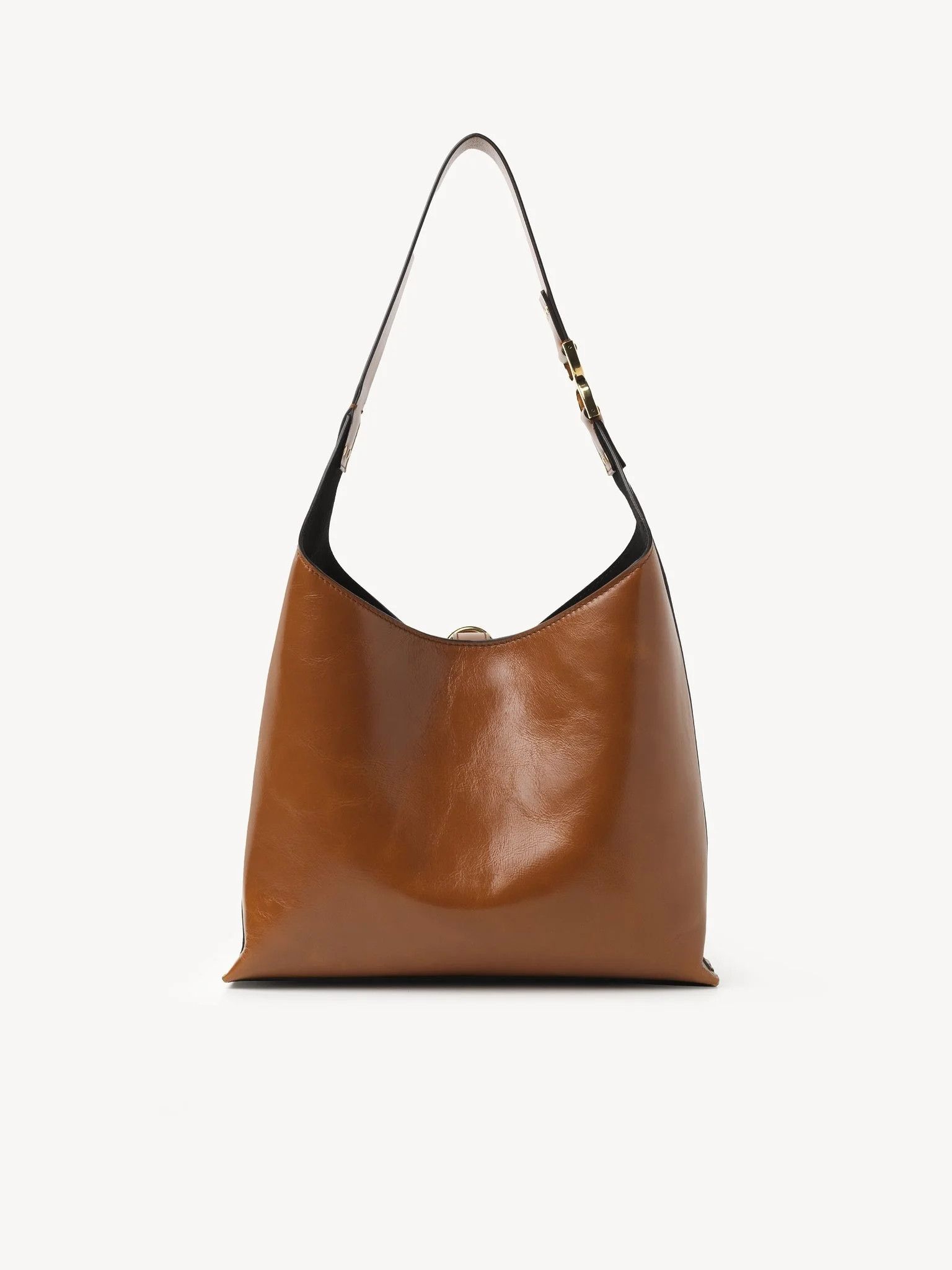 Chloe o1loc1c10226 Size: OS / Marcie Small Hobo Bag in Clay Brown Size ONE SIZE - 4 Thumbnail